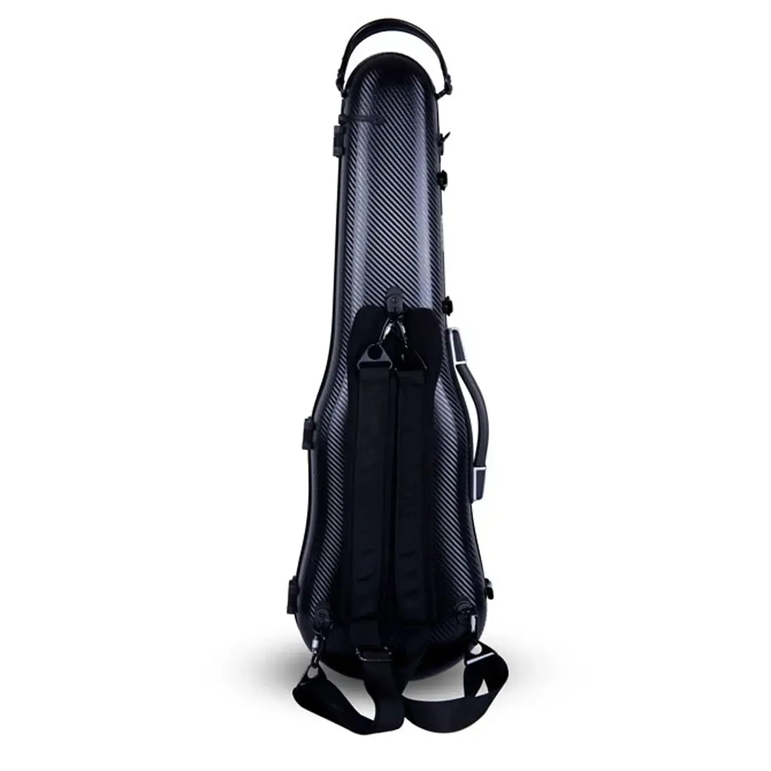 Crossrock CRF4020SV Polycarbonate 4/4 Violin Case - Black - Image 2