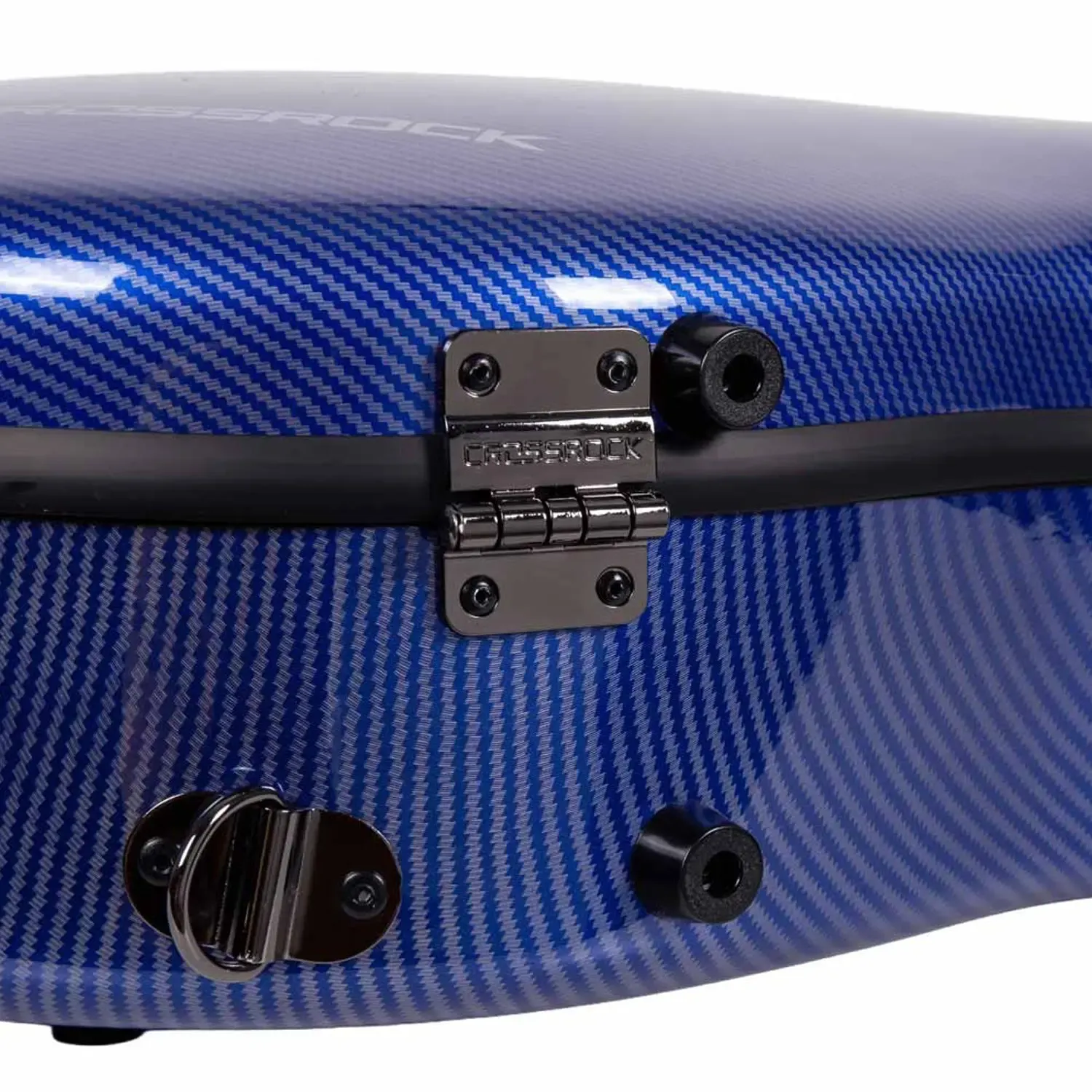 Crossrock CRF5030C Ultra-Light Fiberglass Flamenco Classical Guitar Case - Blue - Image 8