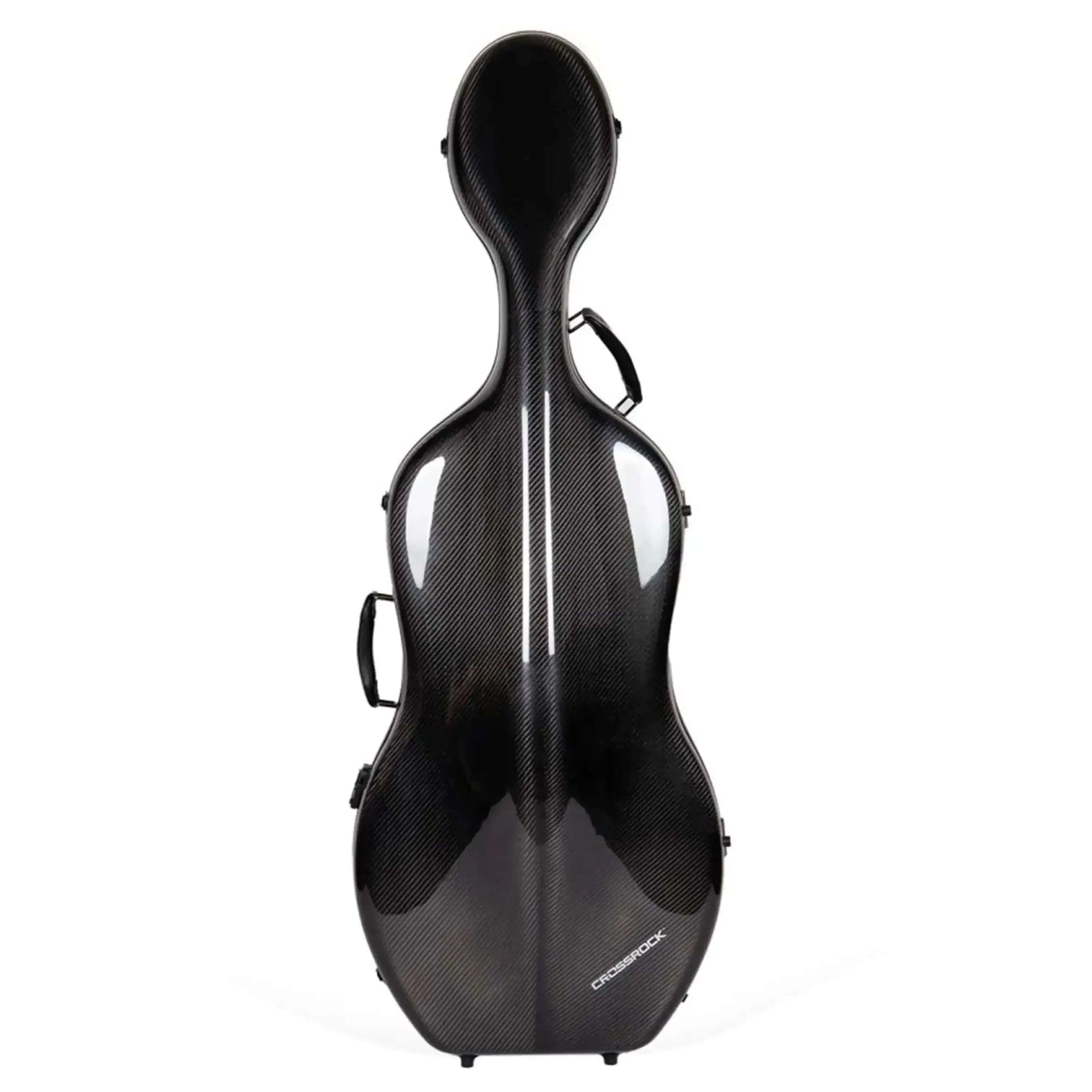 Crossrock CRF6000CEFBK Air Carbon 4/4 Cello Case - Black
