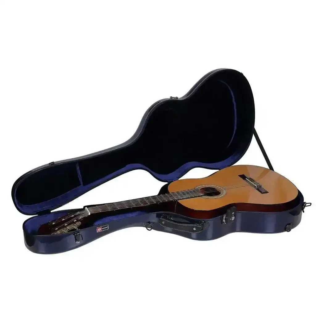Crossrock CRF6030CBL Air Carbon 4/4 Classical Guitar Case - Blue - Image 4