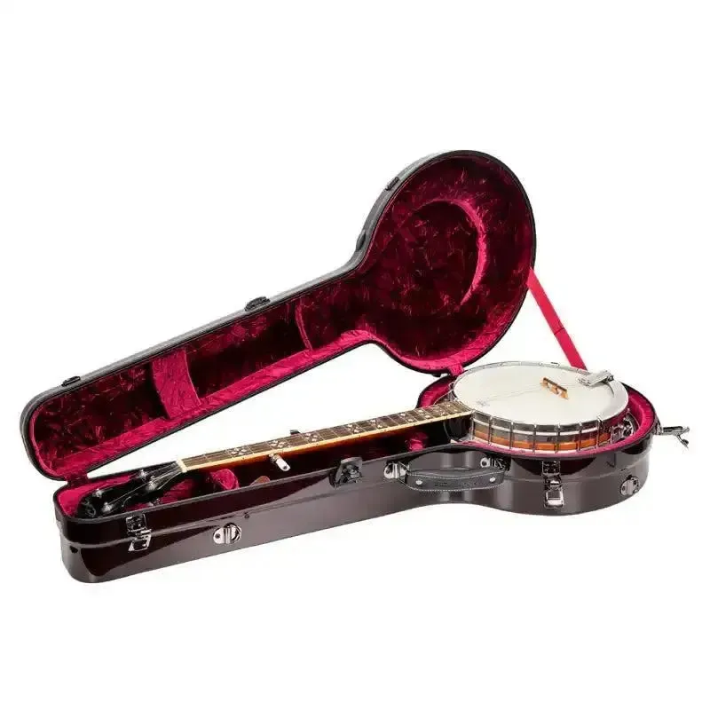 Crossrock CRF6030MBJRD Air Carbon Masterstone Resonator Banjo Case - Red - Image 4