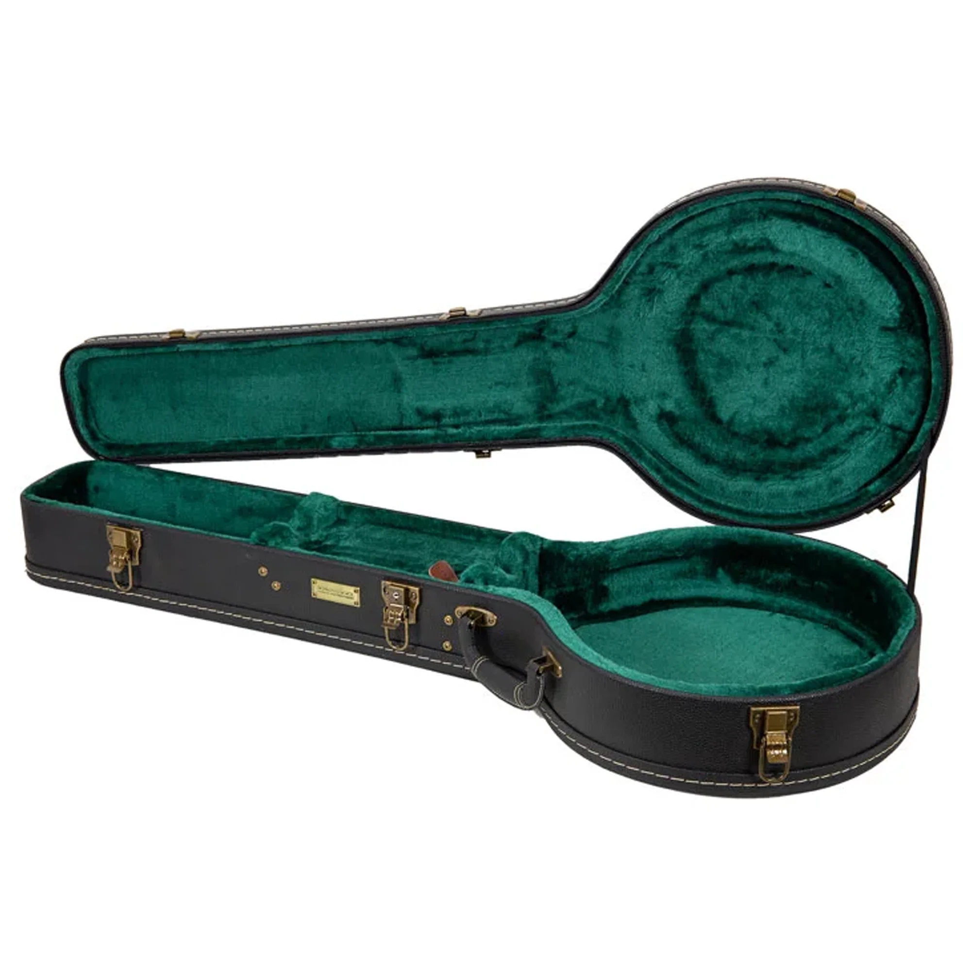 Crossrock CRW520BJ 5-String Resonator Bluegrass Banjo Case - Black - Image 3