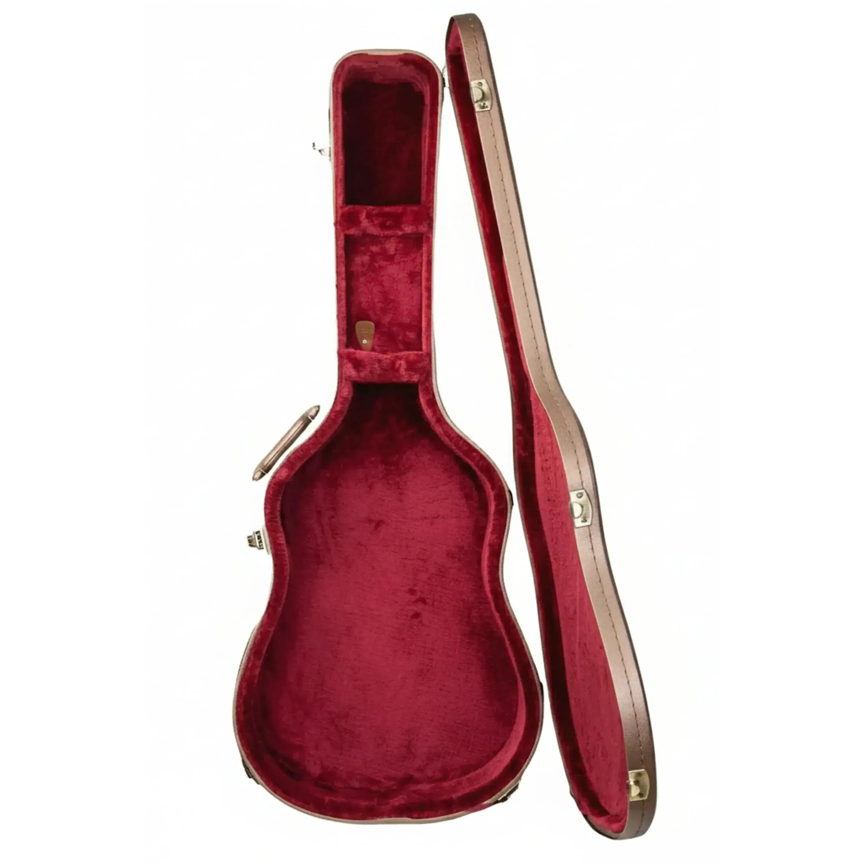 Crossrock CRW520D28 Designer Series Dreadnought Guitar Case - Luxury-Gold - Image 2
