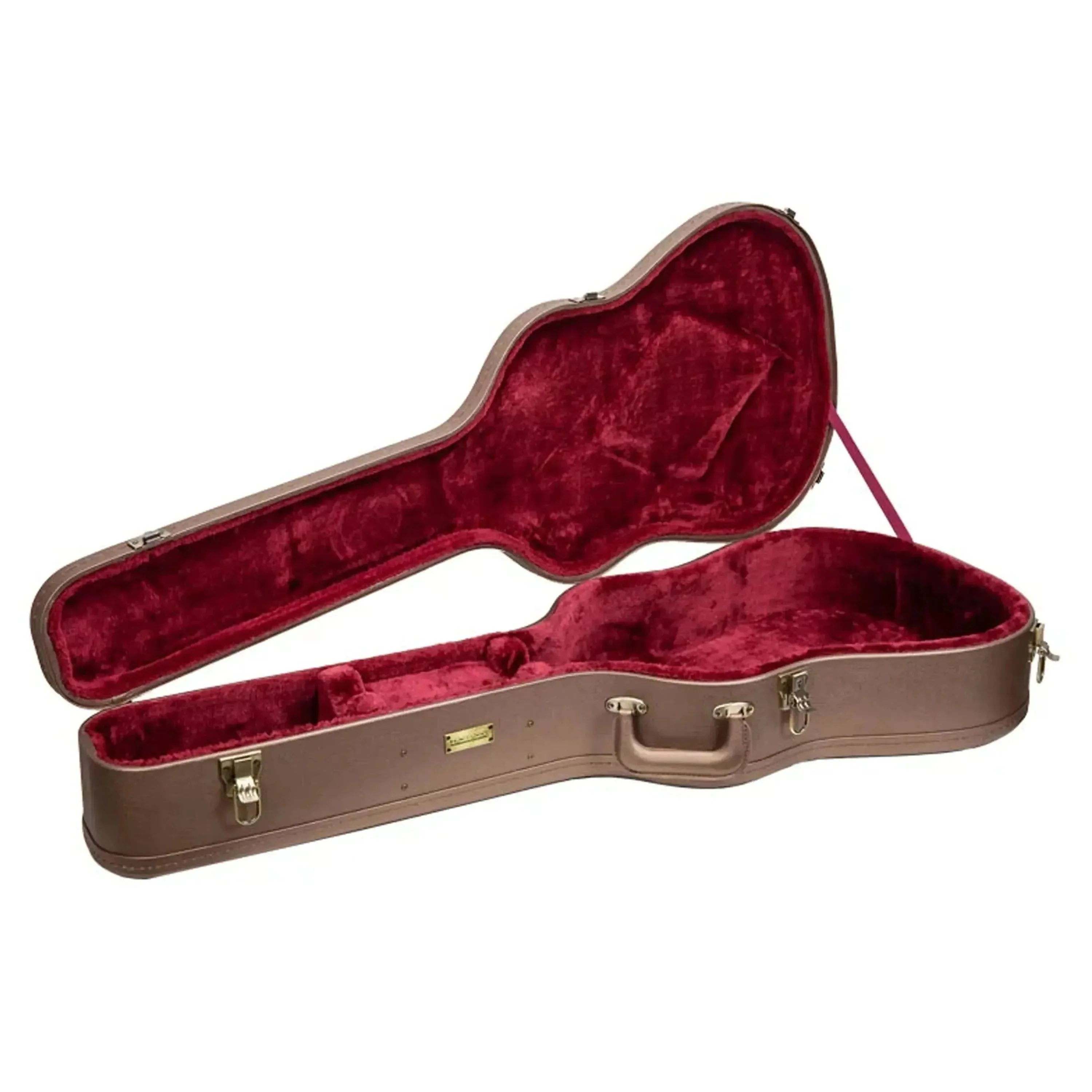 Crossrock CRW520D Designer Series Jumbo Dreadnought Guitar Case - Chocolate-Brown - Image 2