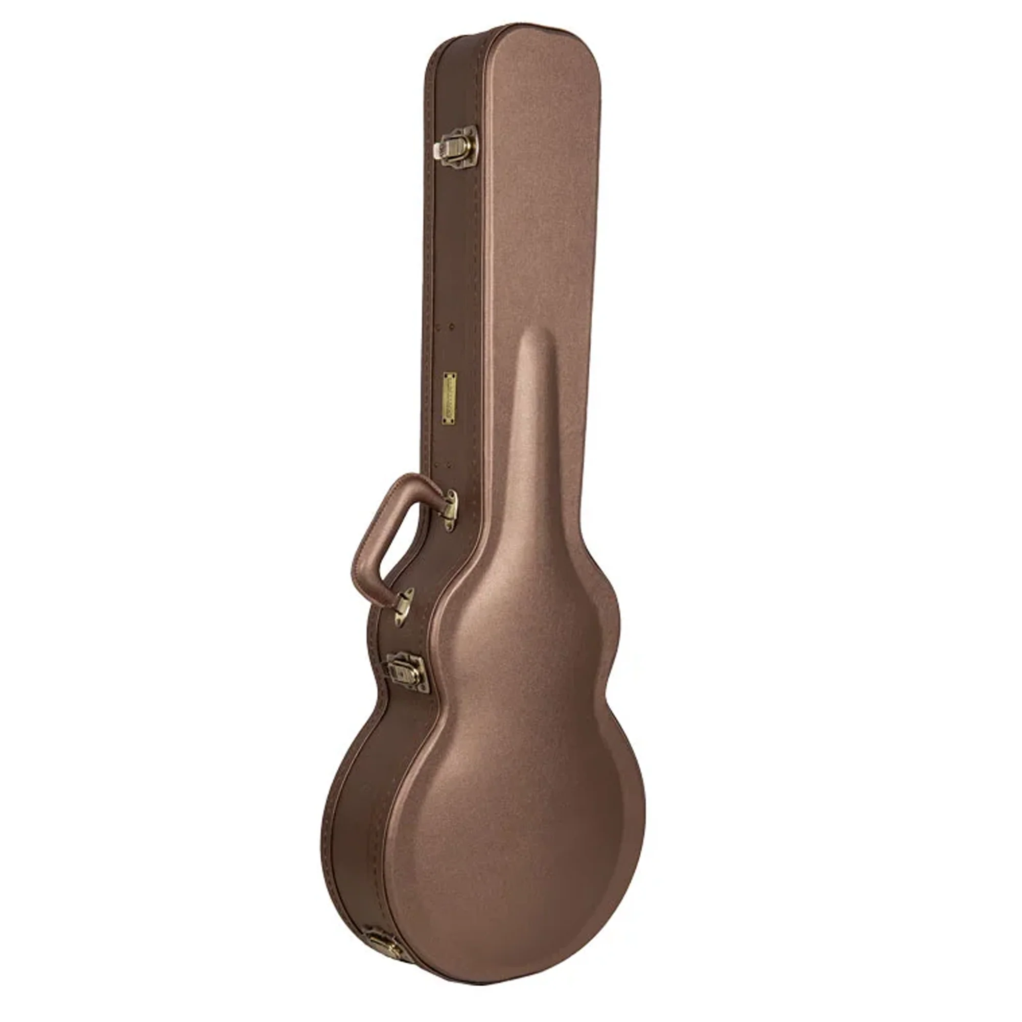 Crossrock CRW520L Les Paul Style Electric Guitar Case - Chocolate-Brown