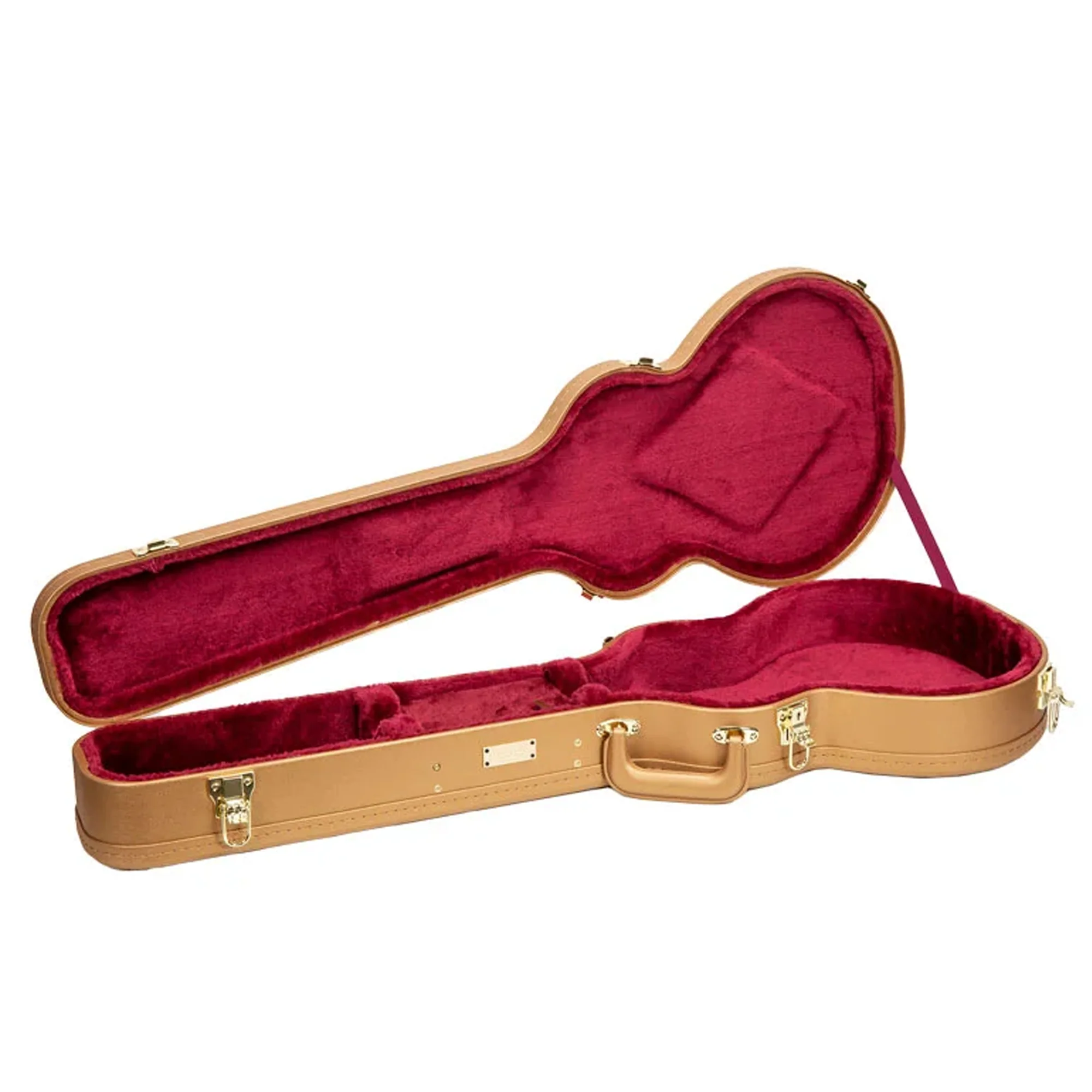 Crossrock CRW520L Les Paul Style Electric Guitar Case - Luxury-Gold - Image 3