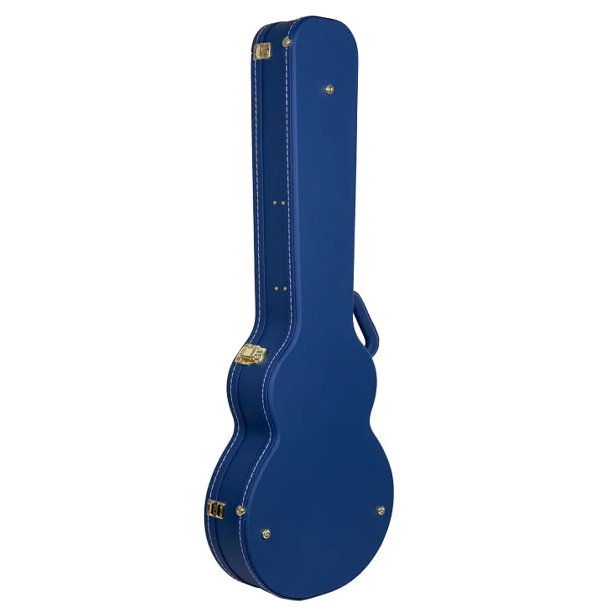 Crossrock CRW520L Les Paul Style Electric Guitar Case - Vibrant-Blue - Image 2