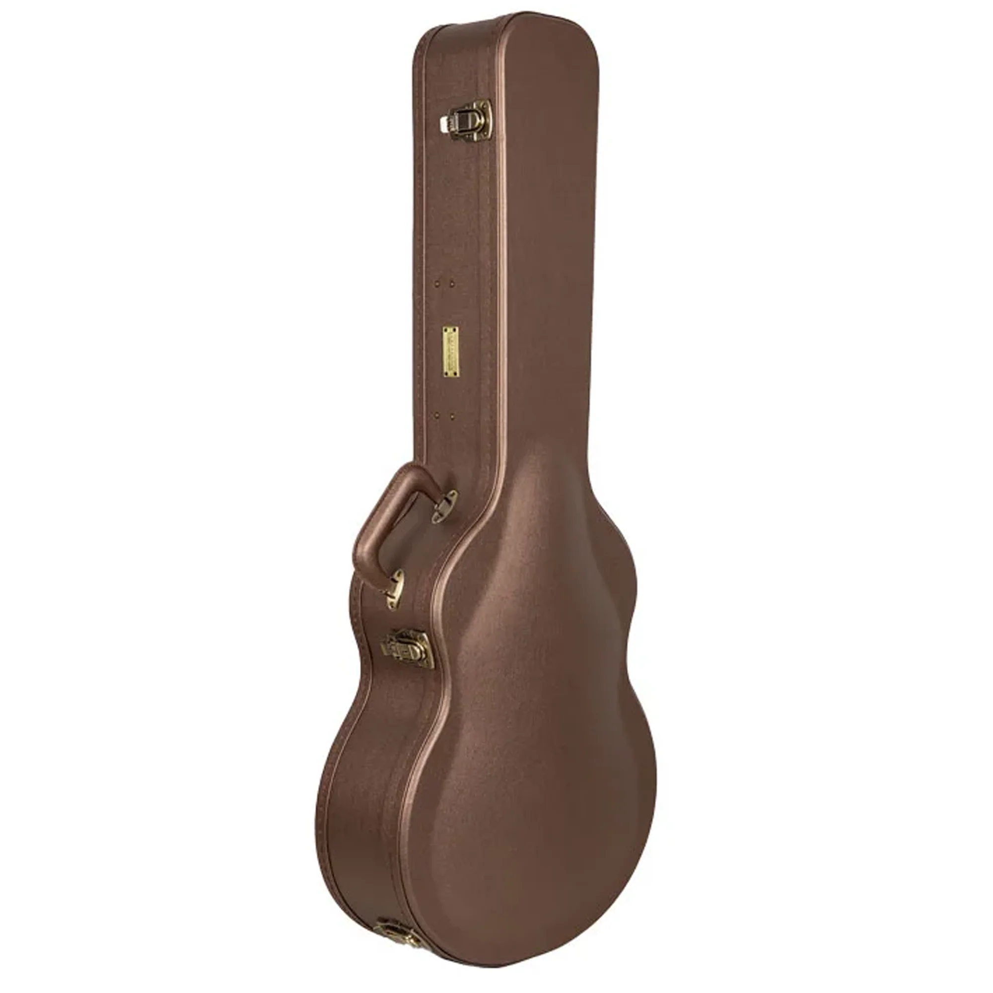 Crossrock CRW520OM 000 14 Frets Guitar Case - Chocolate-Brown
