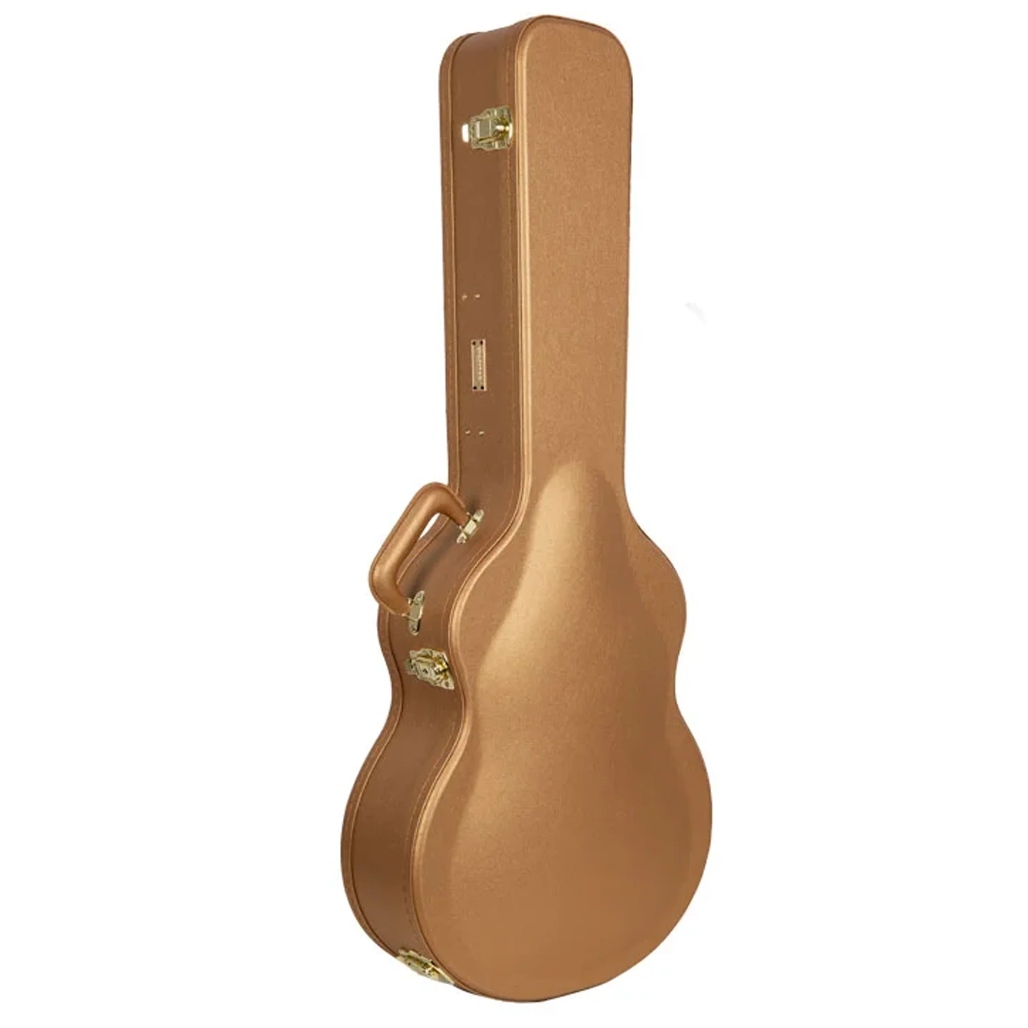 Crossrock CRW520OM 000 14 Frets Guitar Case - Luxury-Gold