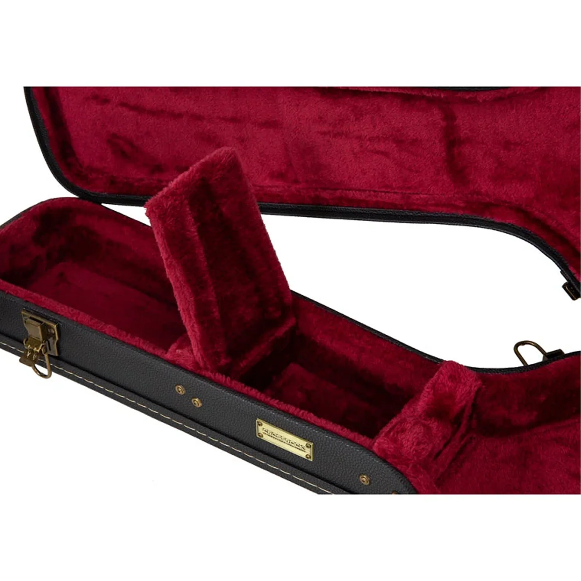 Crossrock CRW520SA 335 Semi-Hollow Style Electric Guitar Case - Black - Image 3