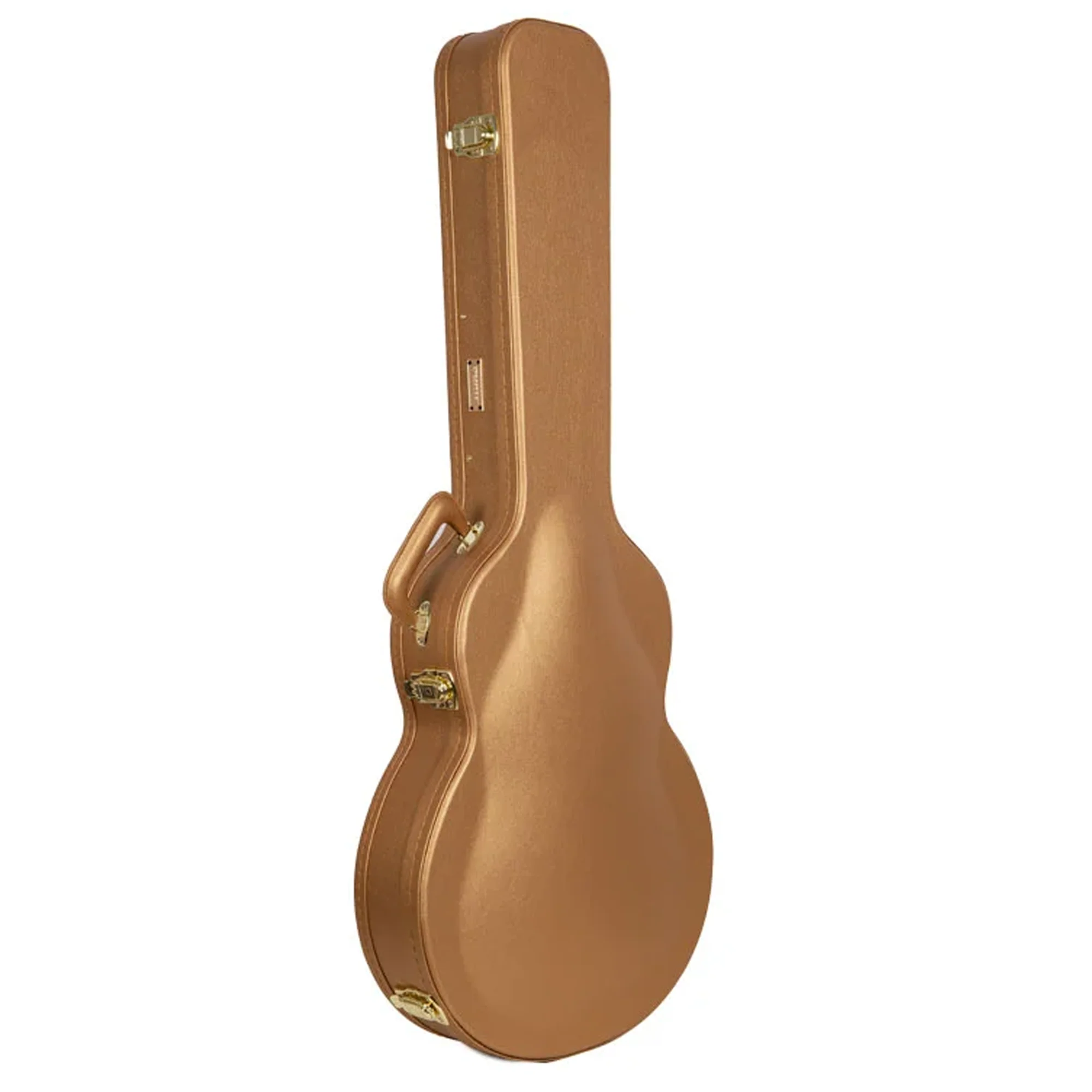 Crossrock CRW520SA 335 Semi-Hollow Style Electric Guitar Case - Luxury-Gold