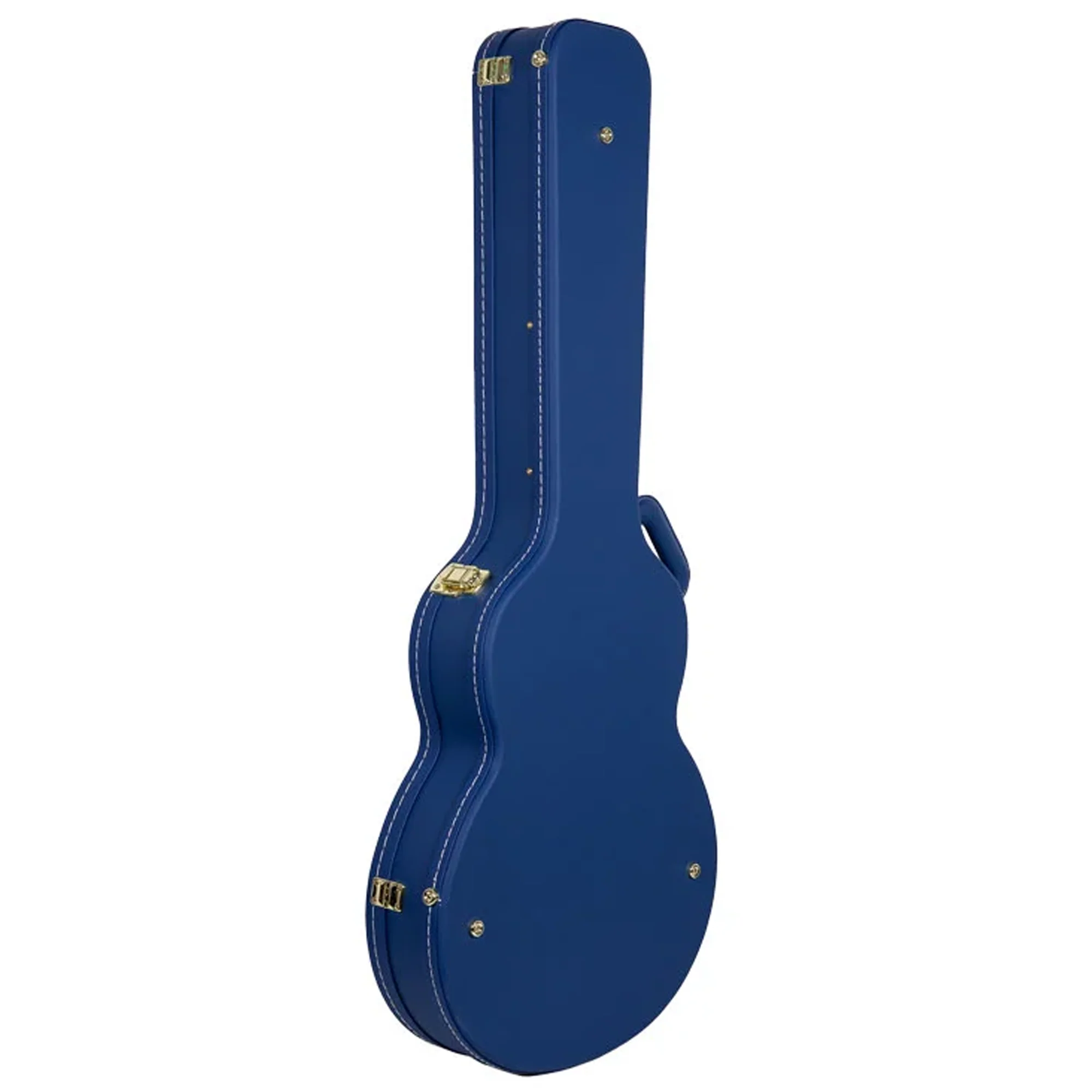 Crossrock CRW520SA 335 Semi-Hollow Style Electric Guitar Case - Vibrant-Blue - Image 2