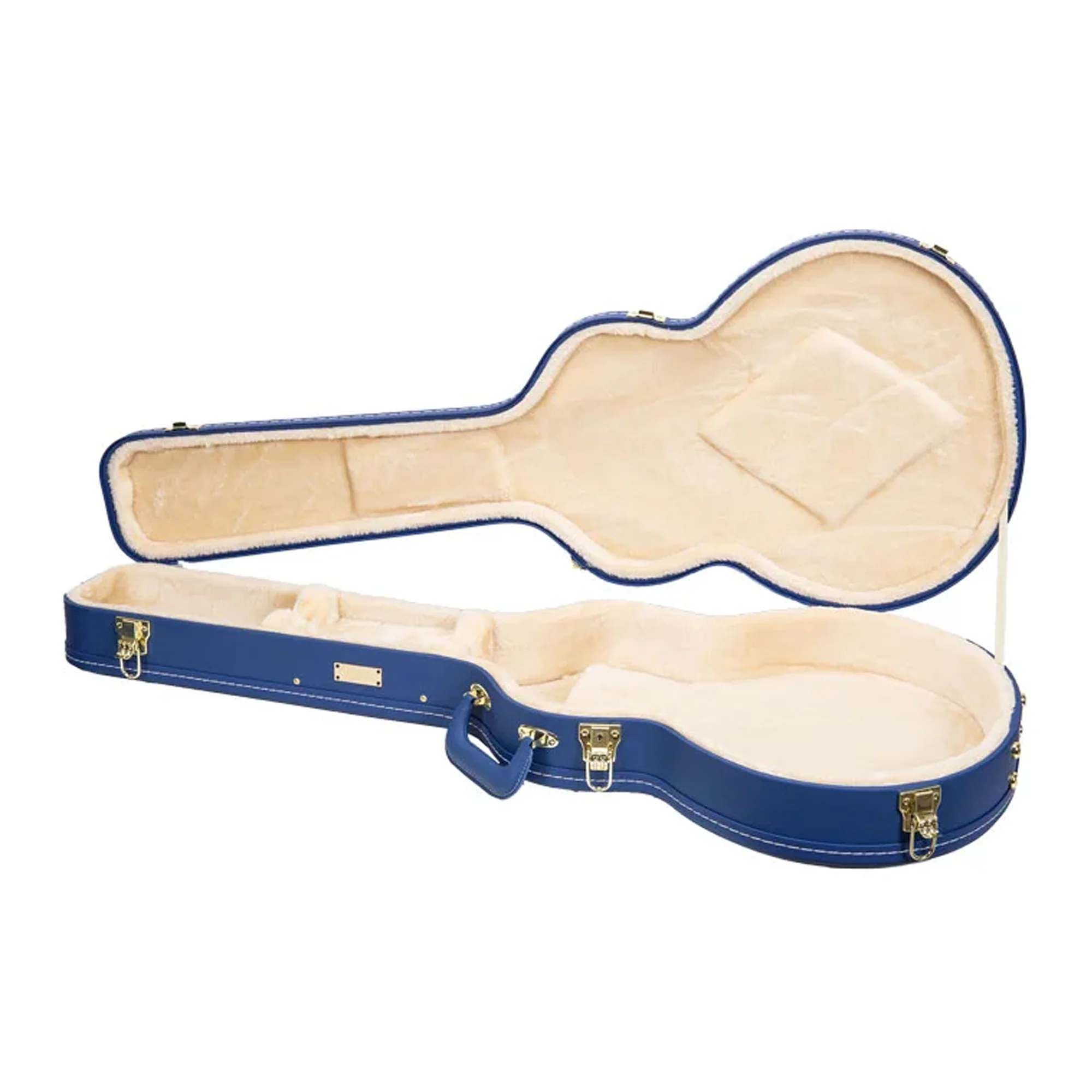Crossrock CRW520SA 335 Semi-Hollow Style Electric Guitar Case - Vibrant-Blue - Image 3