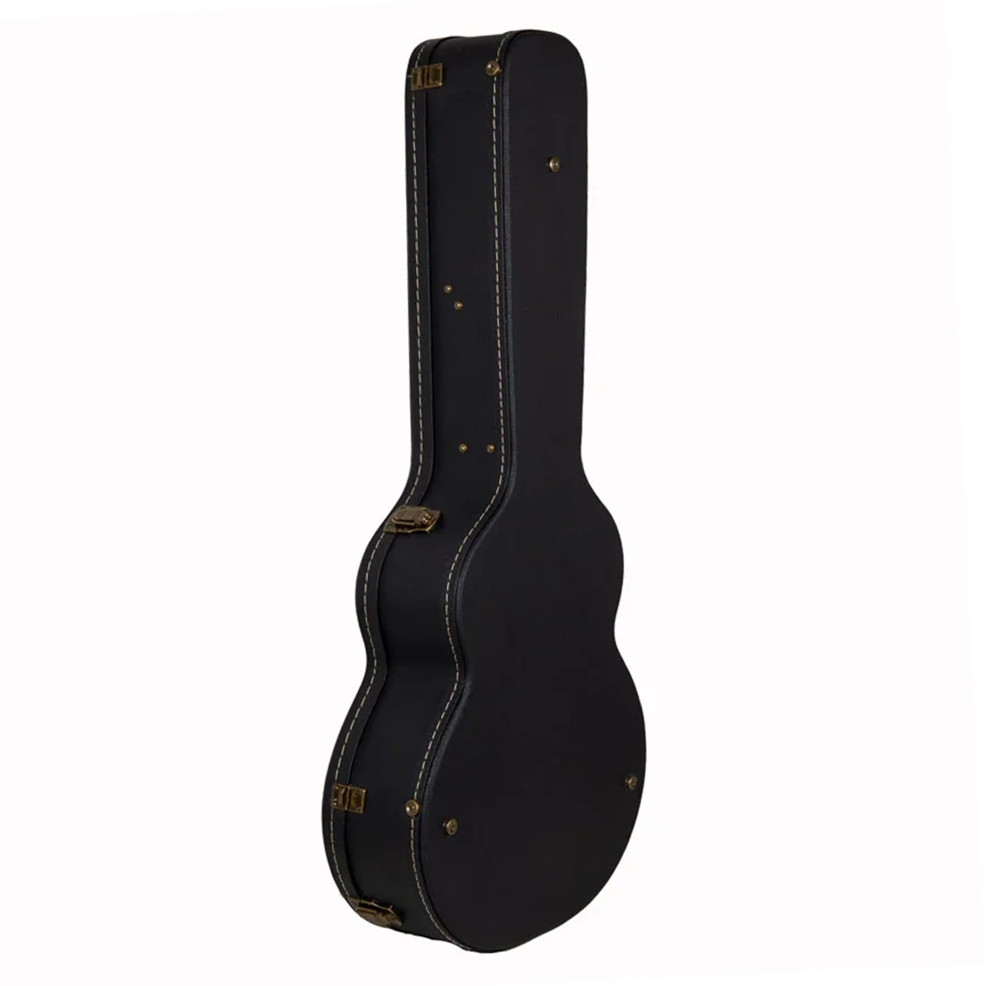 Crossrock CRW520SB Super Jumbo Archtop Acoustic Guitar Case - Black - Image 2