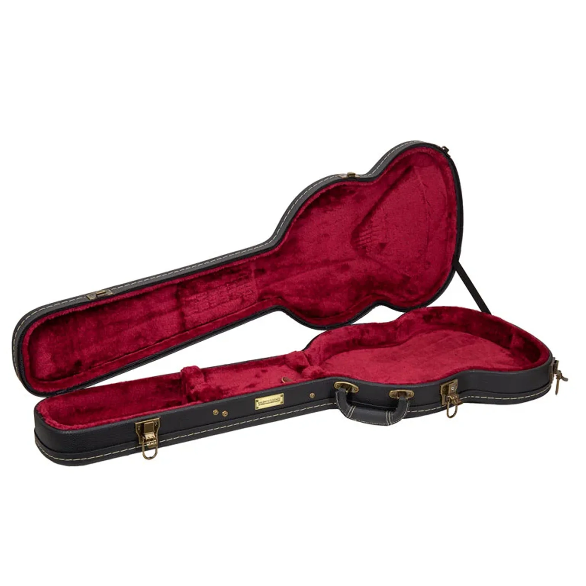 Crossrock CRW520SG Gibson SG and Similar Style Electric Guitar Case - Black - Image 3