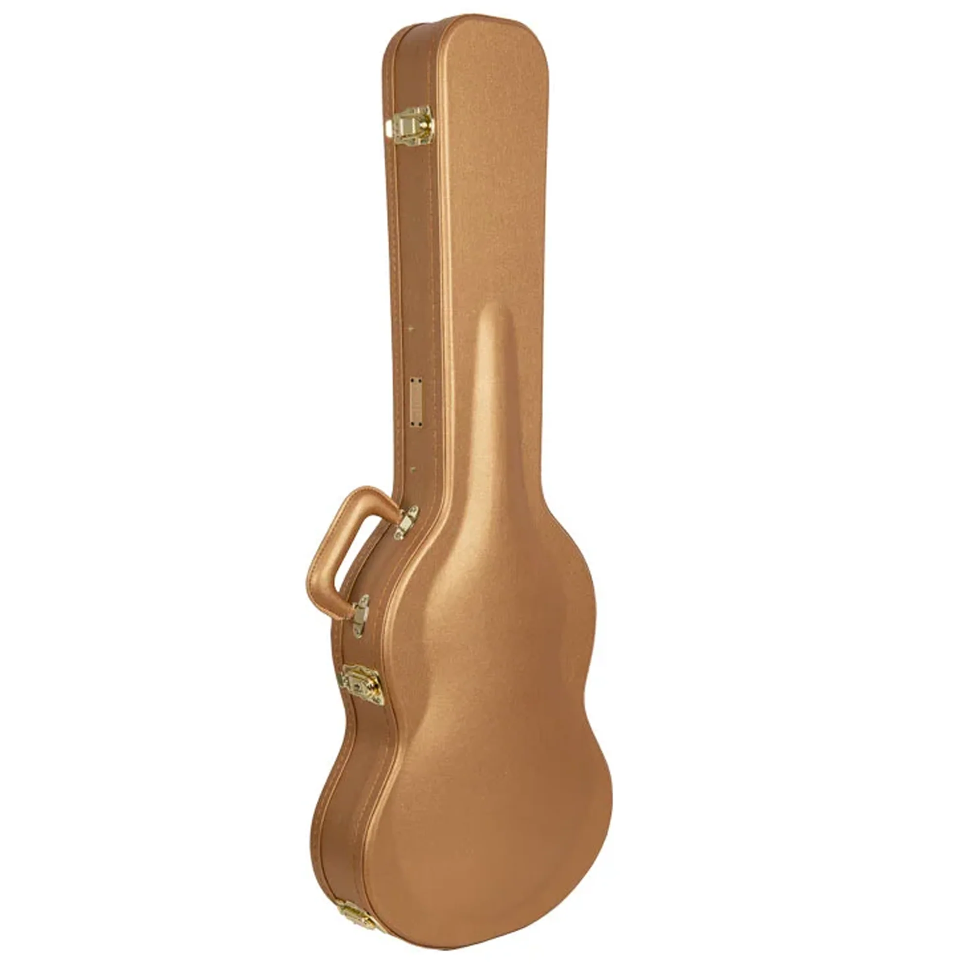 Crossrock CRW520SG Gibson SG and Similar Style Electric Guitar Case - Luxury-Gold