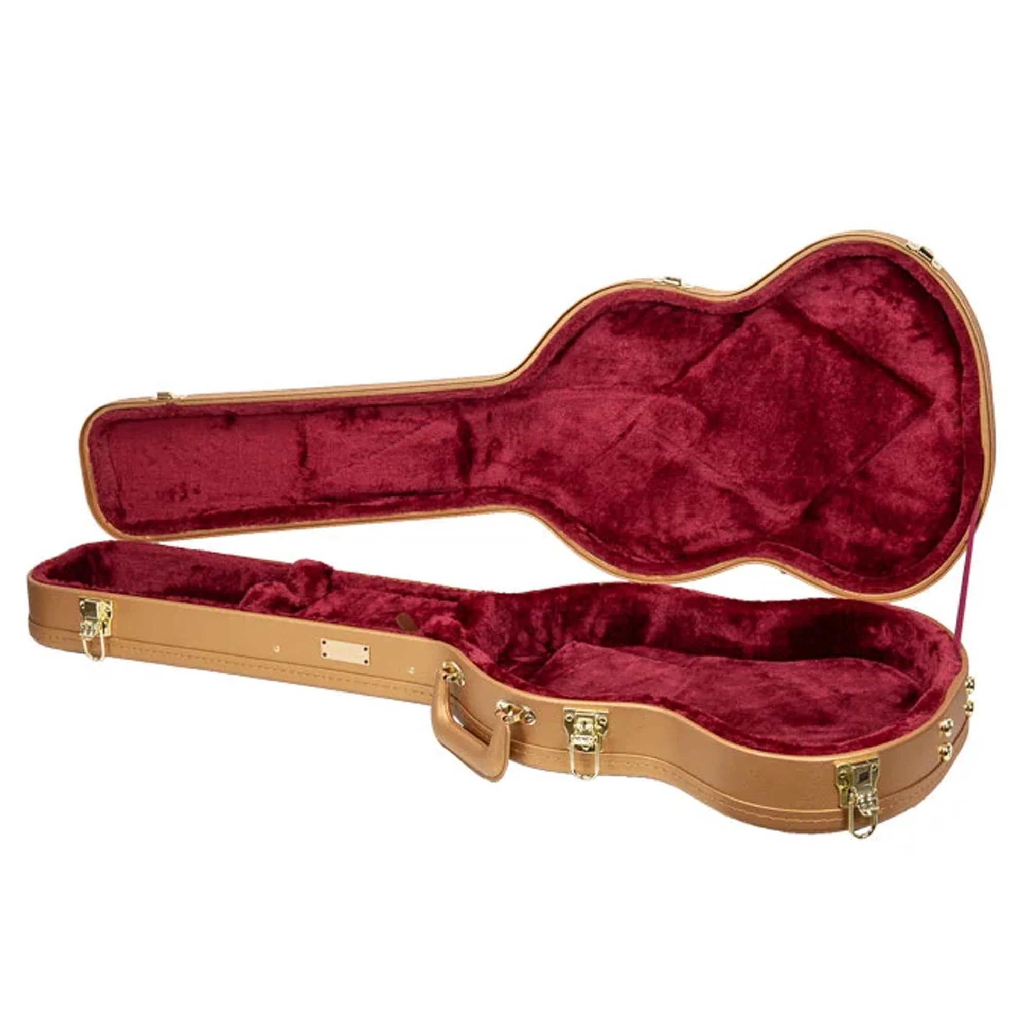 Crossrock CRW520SG Gibson SG and Similar Style Electric Guitar Case - Luxury-Gold - Image 3
