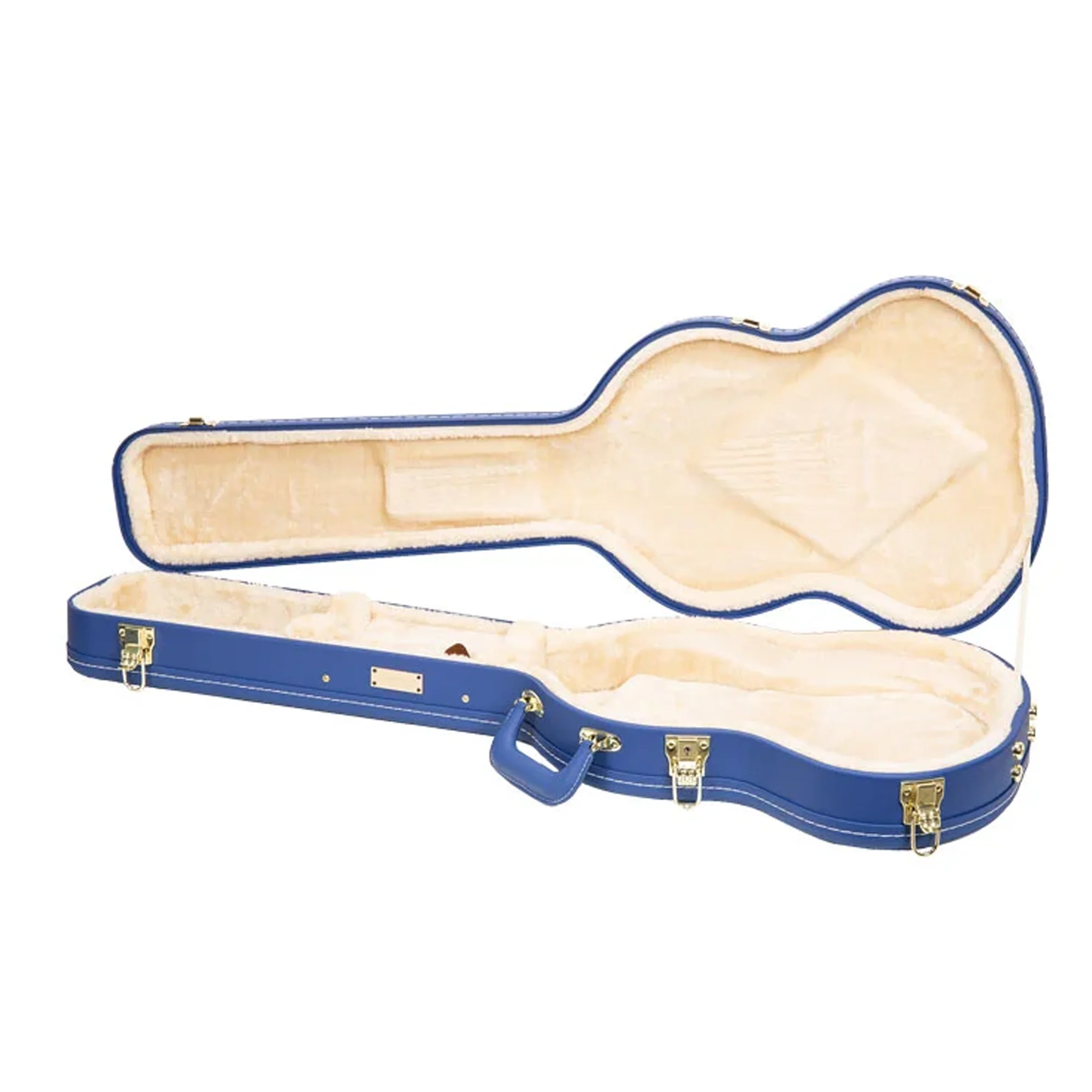 Crossrock CRW520SG Gibson SG and Similar Style Electric Guitar Case - Vibrant-Blue - Image 2