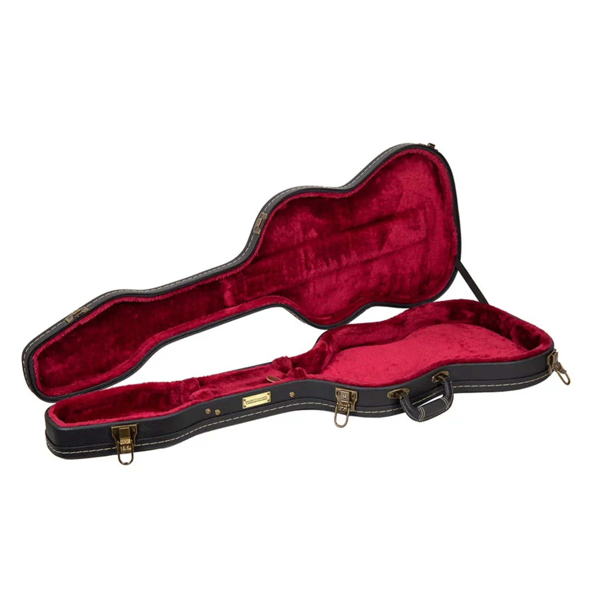 Crossrock CRW520ST Telecaster/Stratocaster Style Electric Guitar Case - Black - Image 2