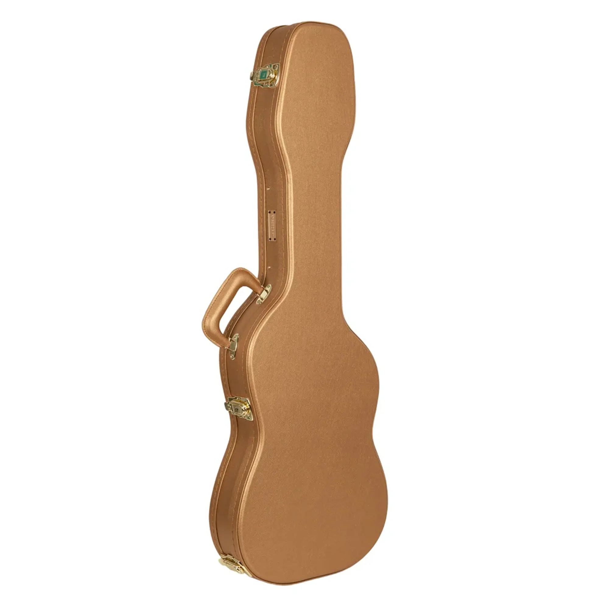 Crossrock CRW520ST Telecaster/Stratocaster Style Electric Guitar Case - Luxury-Gold