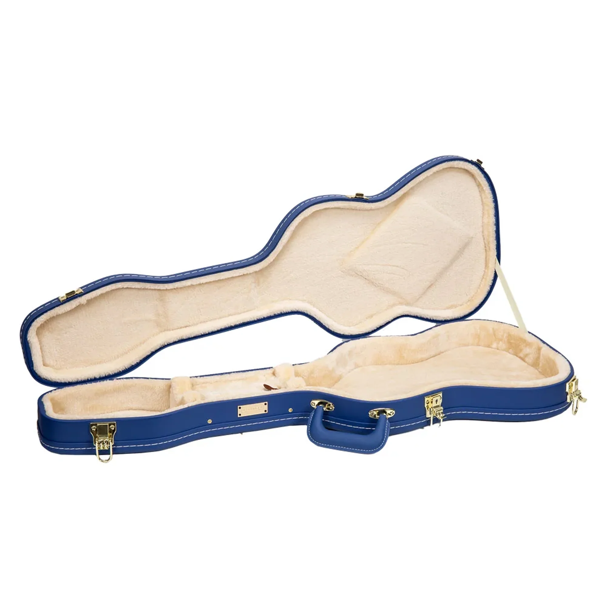 Crossrock CRW520ST Telecaster/Stratocaster Style Electric Guitar Case - Vibrant-Blue - Image 2