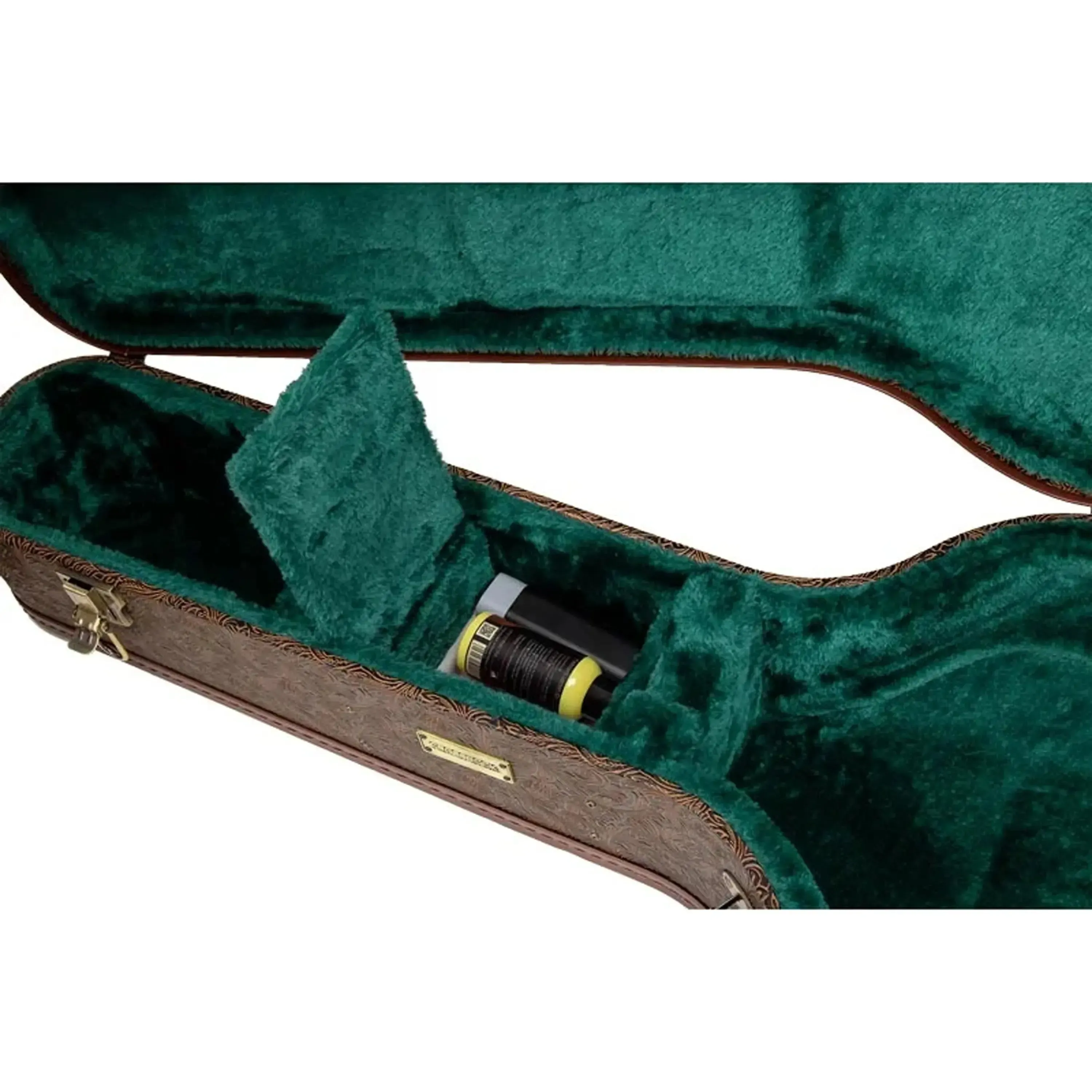 Crossrock CRW530D Wood Vintage Flora Jumbo Dreadnought Guitar Case - Image 3