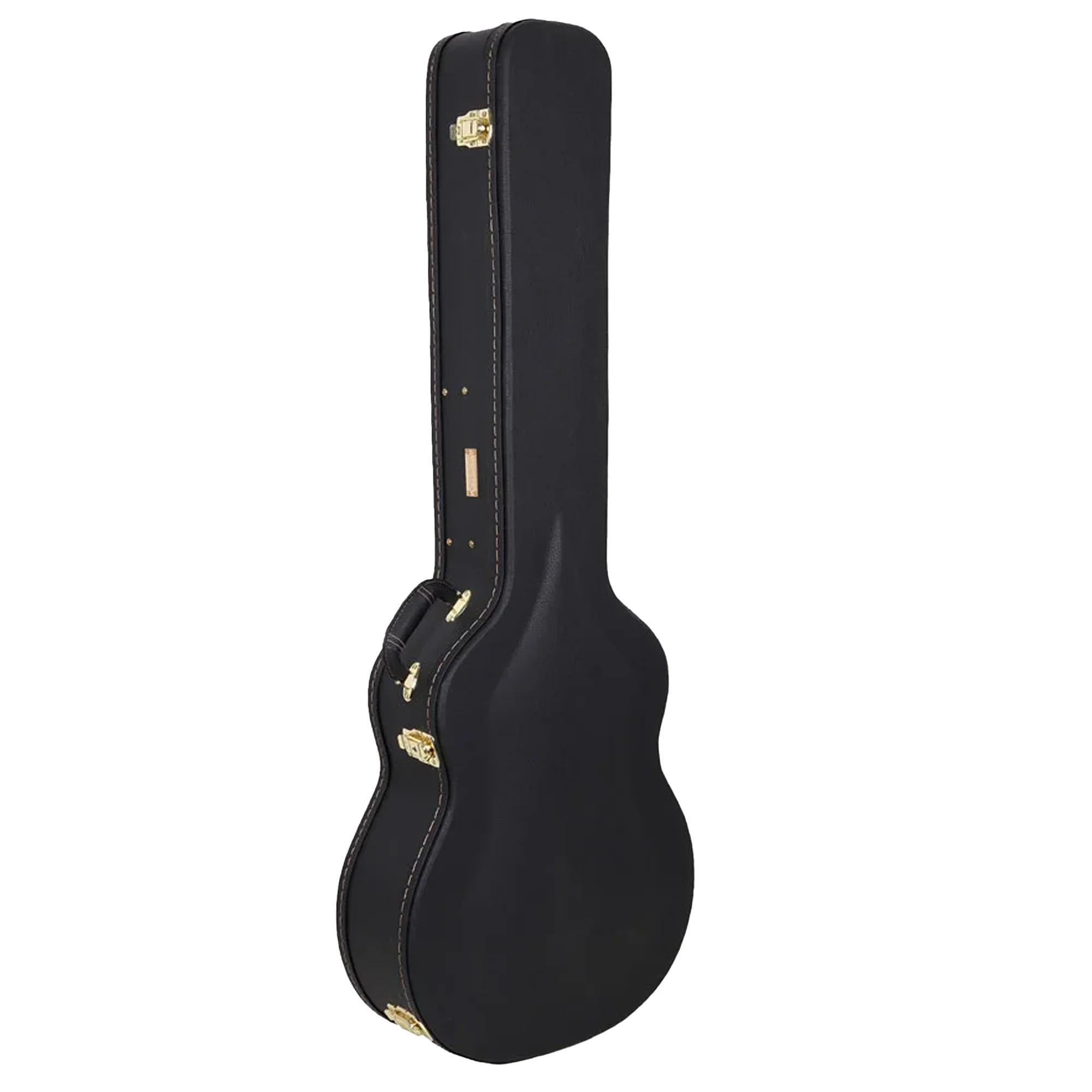 Crossrock CRW620AB Archtop Wood Acoustic Bass Guitar Case - Black