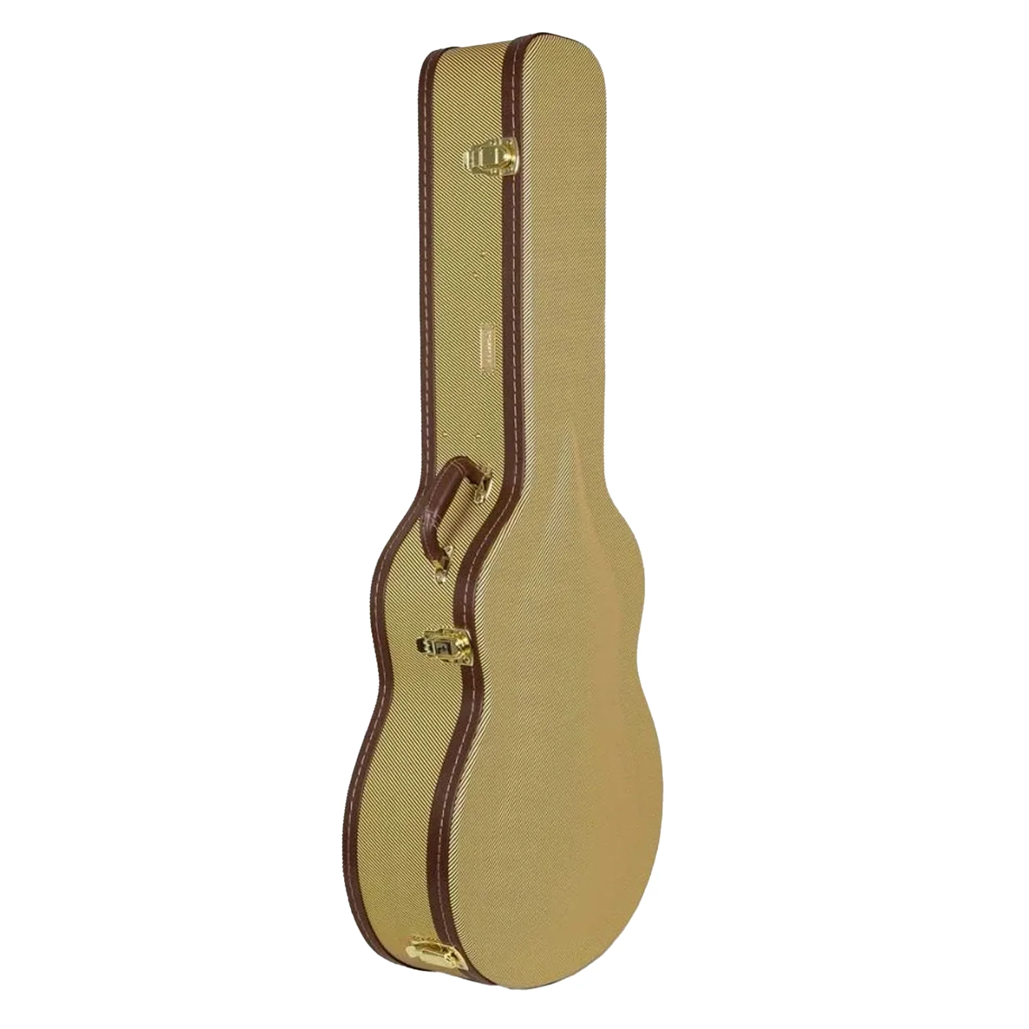 Crossrock CRW620JA17 Archtop Hollowbody Jazz Guitar Case - Tweed - Image 3