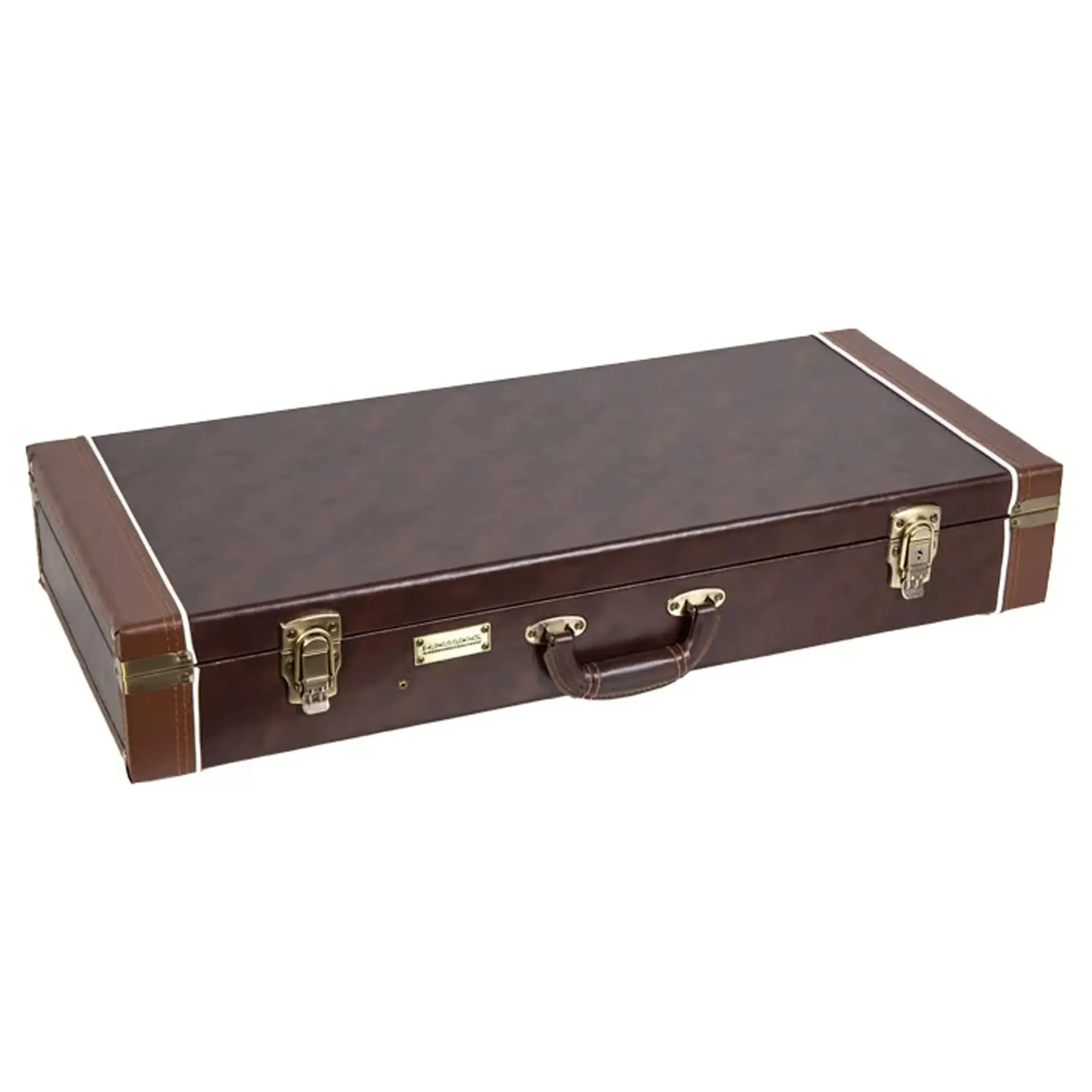 Crossrock CRW620MF-R F-Body Rectangular Mandolin Case - Brown