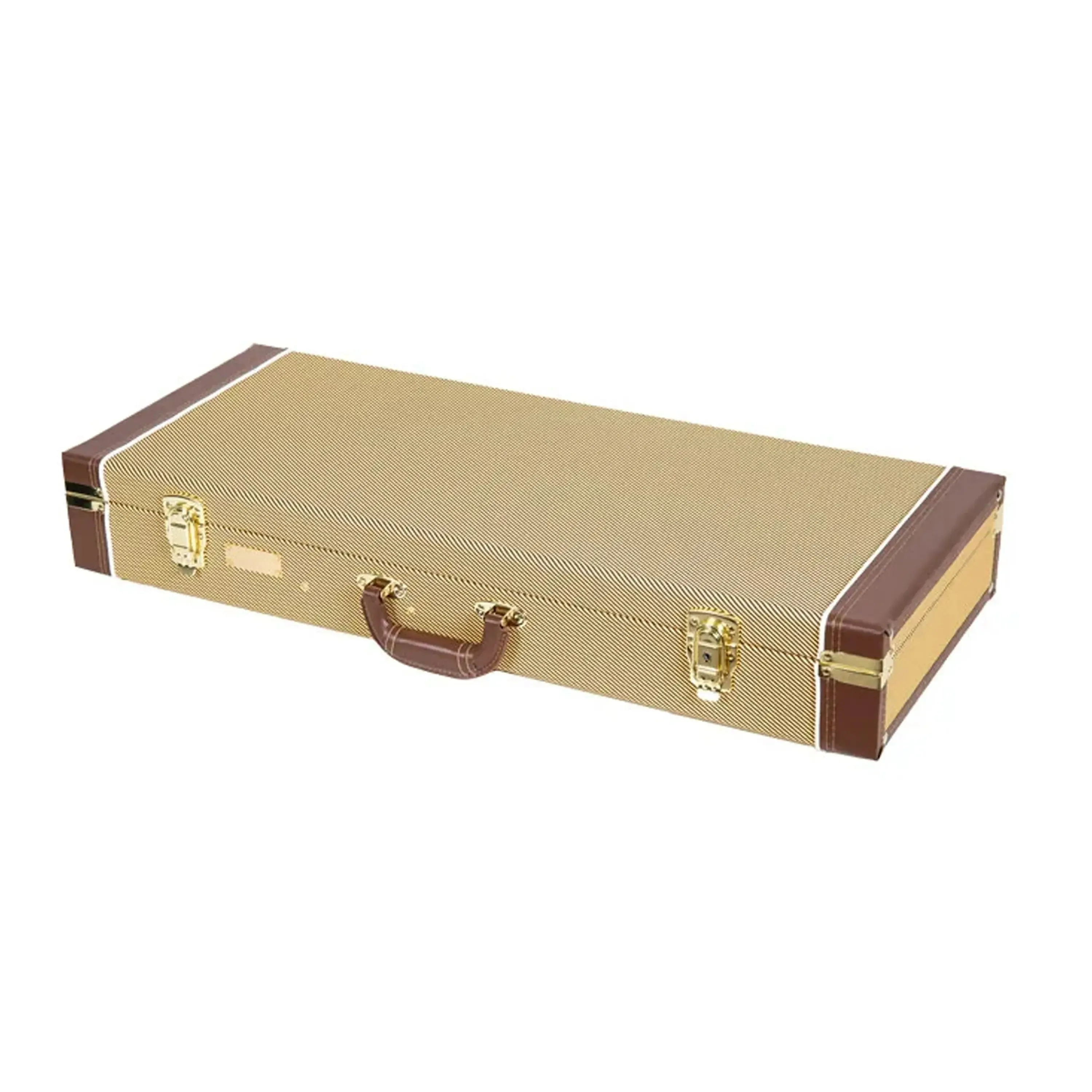 Crossrock CRW620MF-R F-Body Rectangular Mandolin Case - Tweed