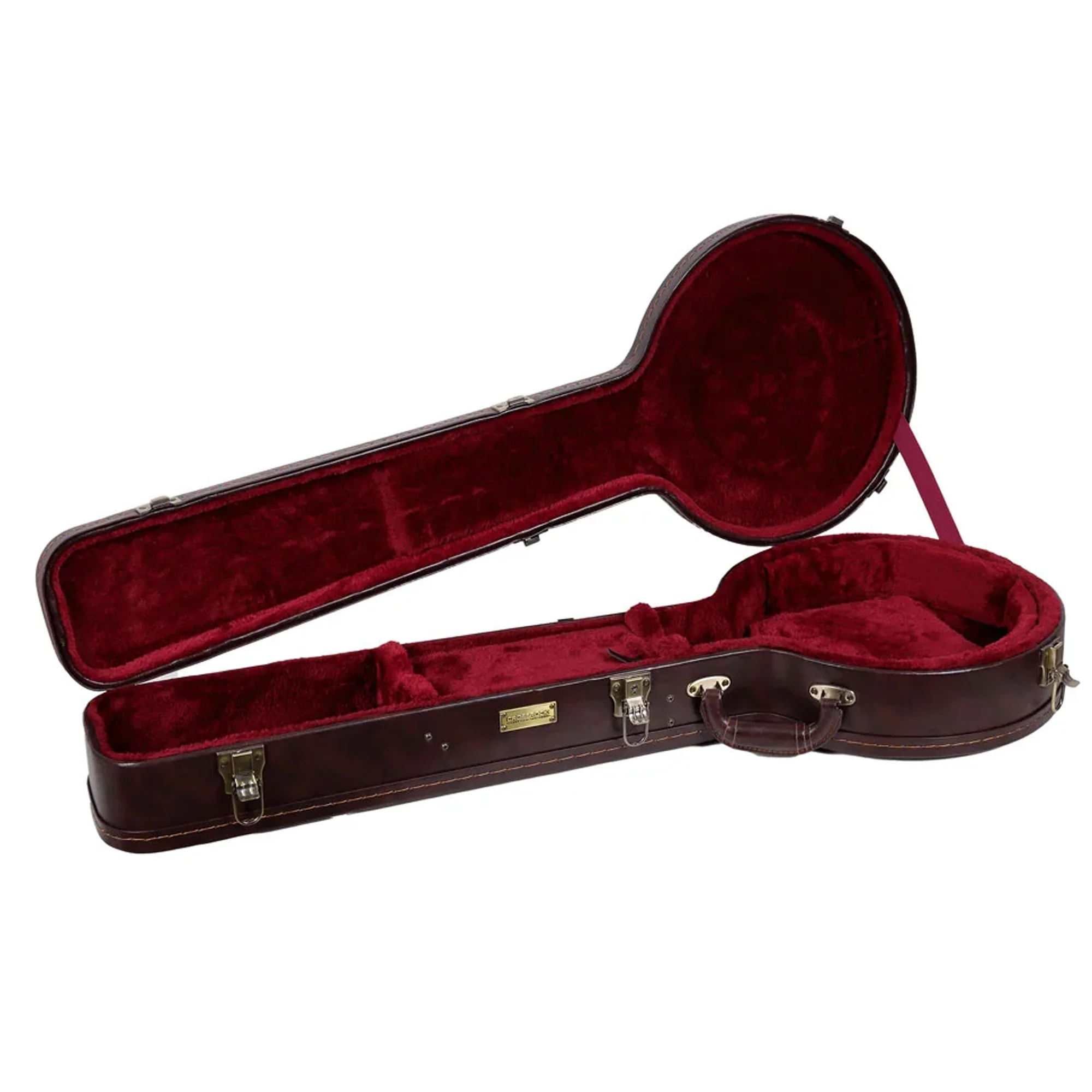 Crossrock CRW620OBJ Openback Banjo Case - Brown - Image 3