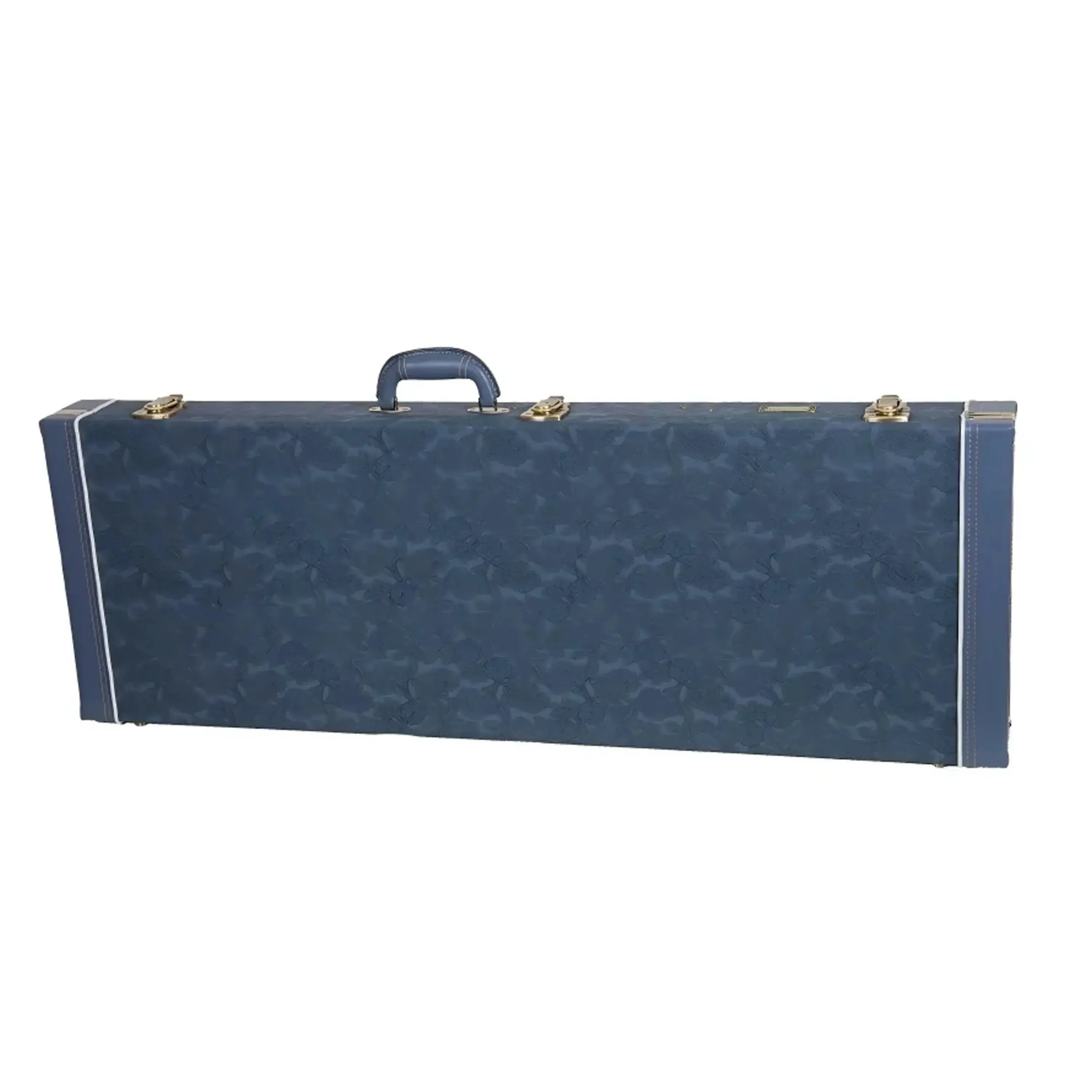 Crossrock CRW630E Wooden Electric Guitar Case - Smoke-Blue