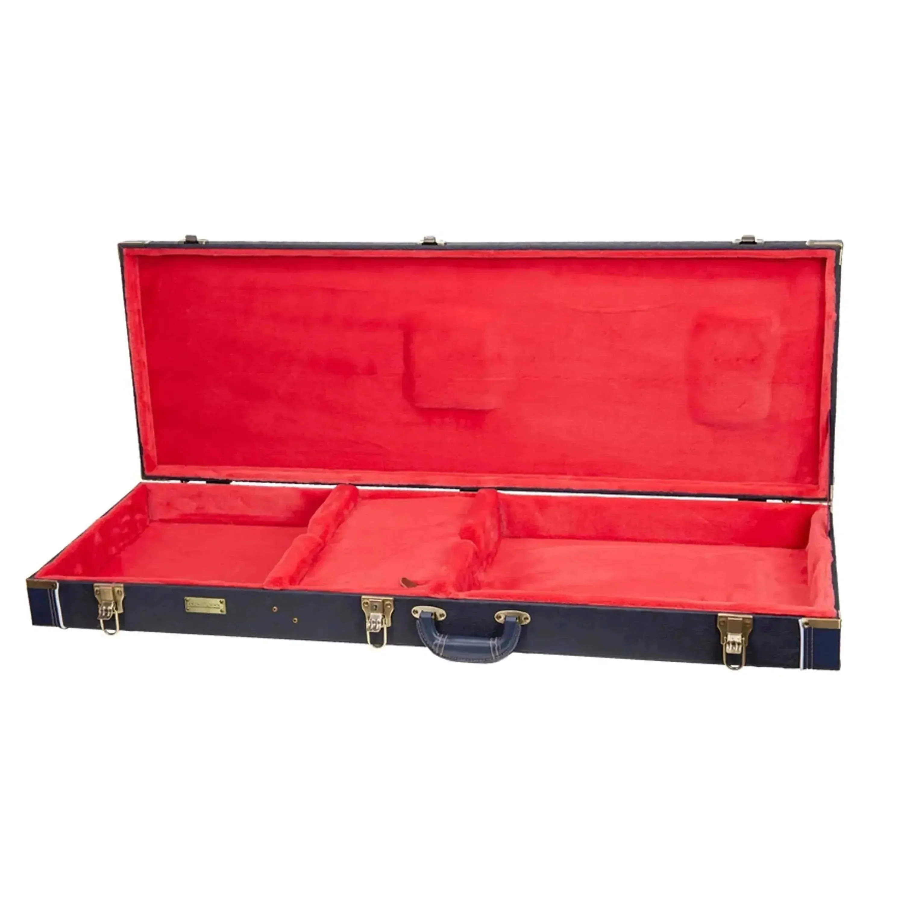 Crossrock CRW630JM Wooden Jazzmaster Style Electric Guitar Case - Ocean-Blue - Image 2