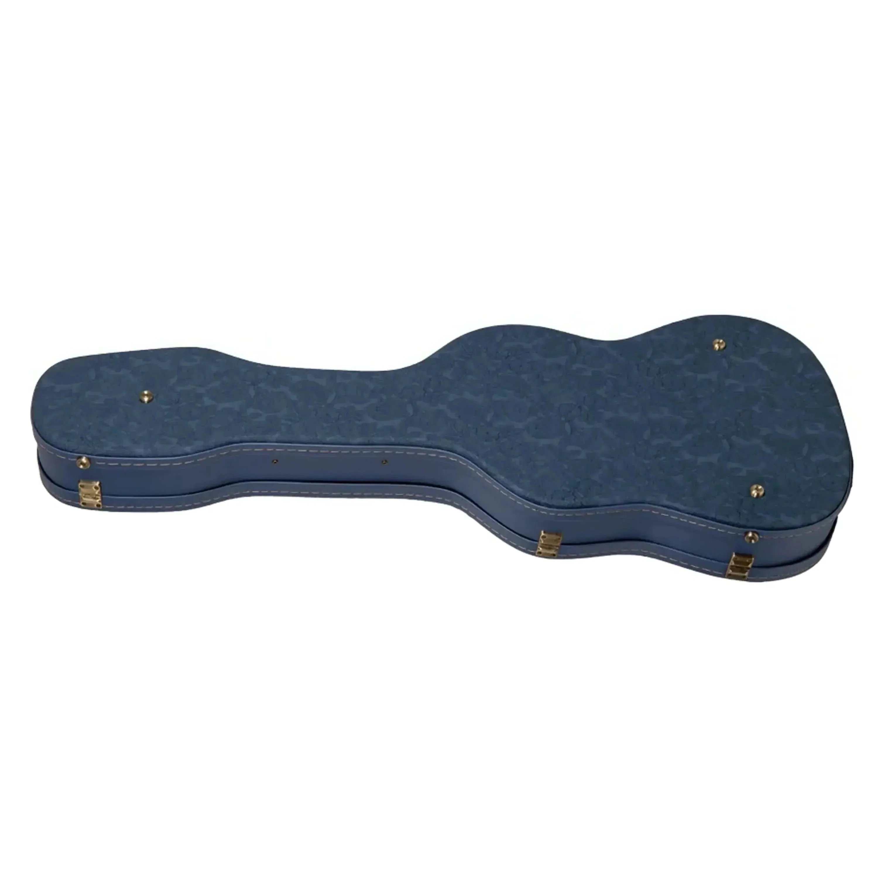 Crossrock CRW630ST Wood Solid Body Electric Guitar Case - Smoke-Blue - Image 2