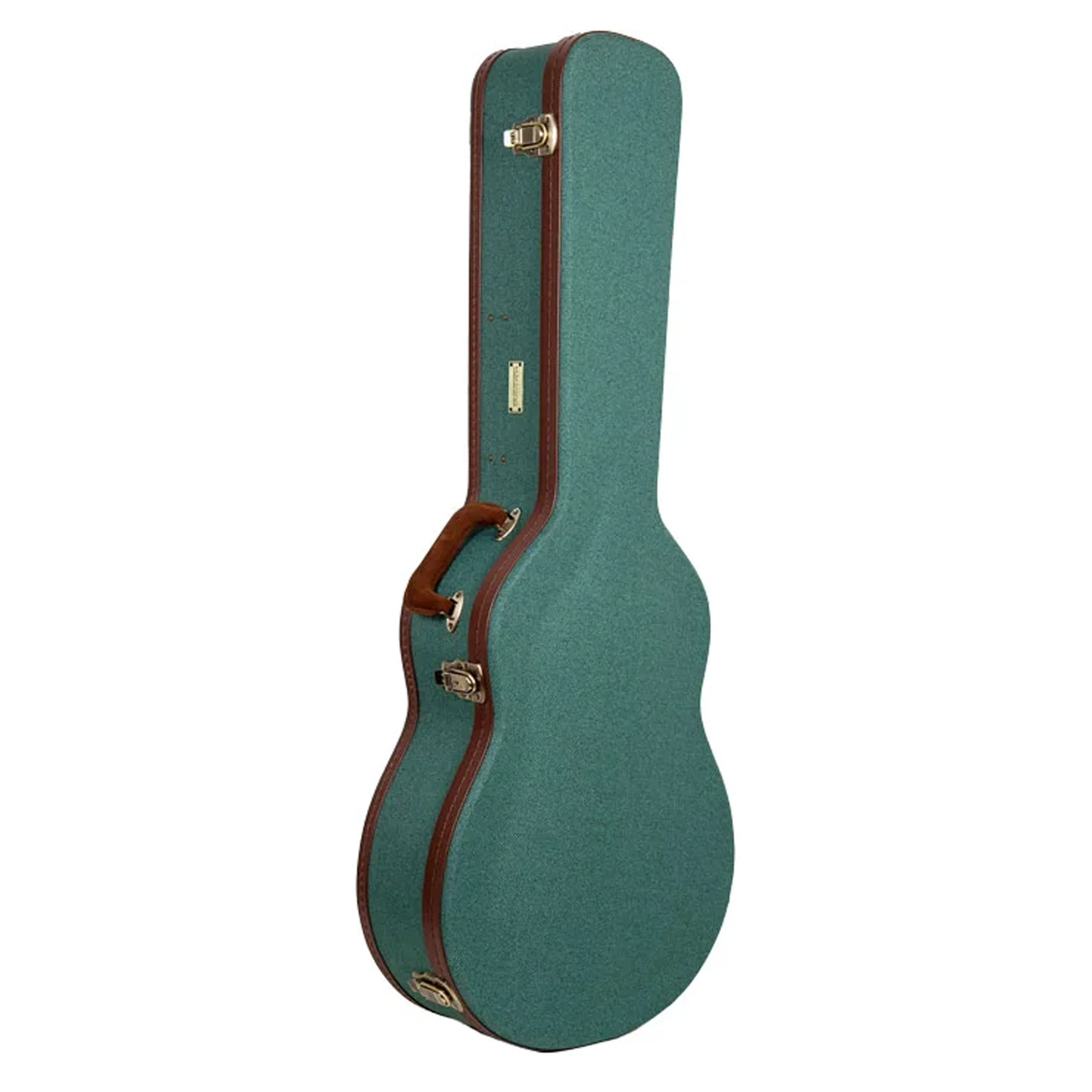 Crossrock CRW720-00012 Martin 12 Frets 000 Style Acoustic Guitar Case - Malachite-Blue
