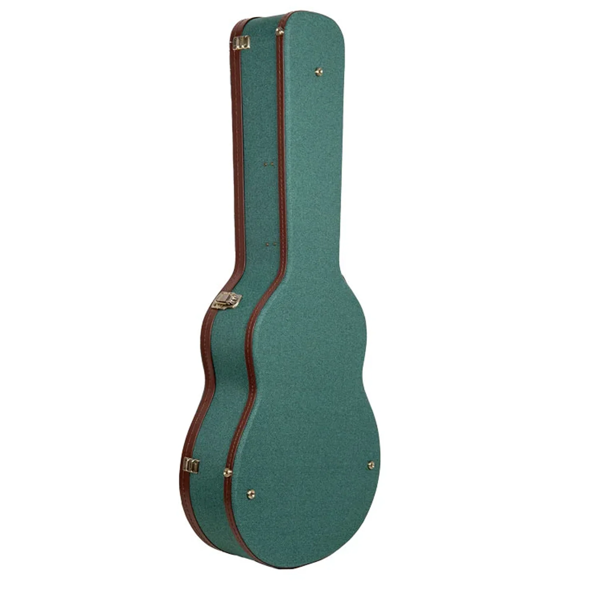 Crossrock CRW720-00012 Martin 12 Frets 000 Style Acoustic Guitar Case - Malachite-Blue - Image 2