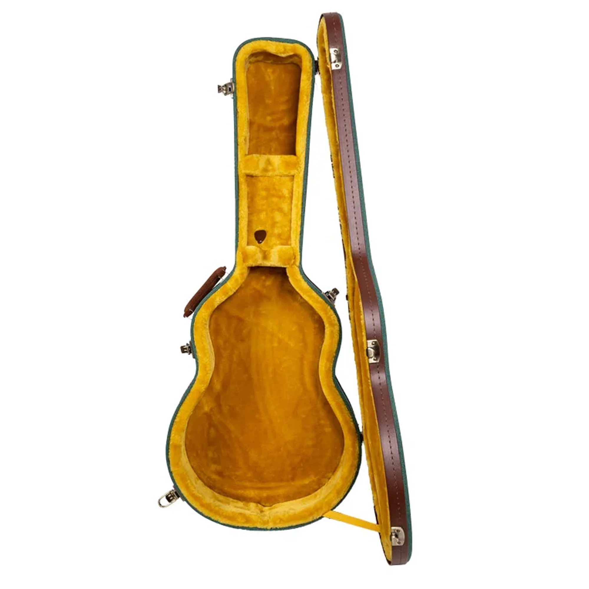 Crossrock CRW720-00012 Martin 12 Frets 000 Style Acoustic Guitar Case - Malachite-Blue - Image 3