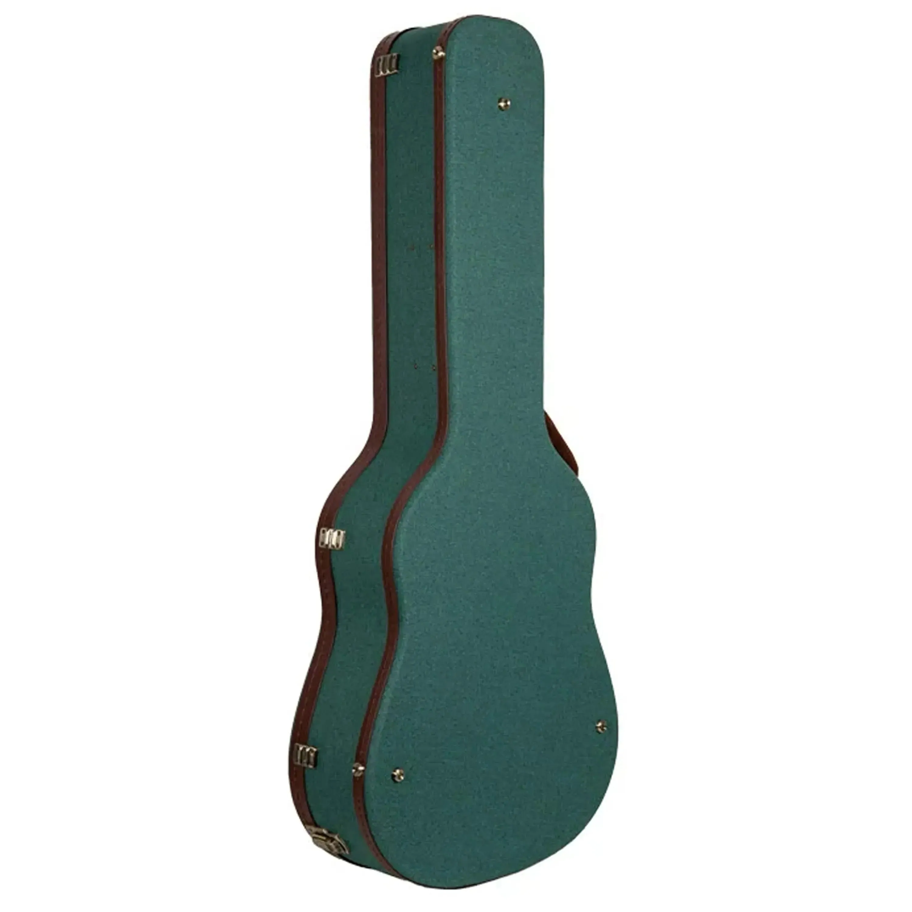 Crossrock CRW720D Wood Master Series Jumbo Dreadnought Guitar Case - Malachite-Blue - Image 2