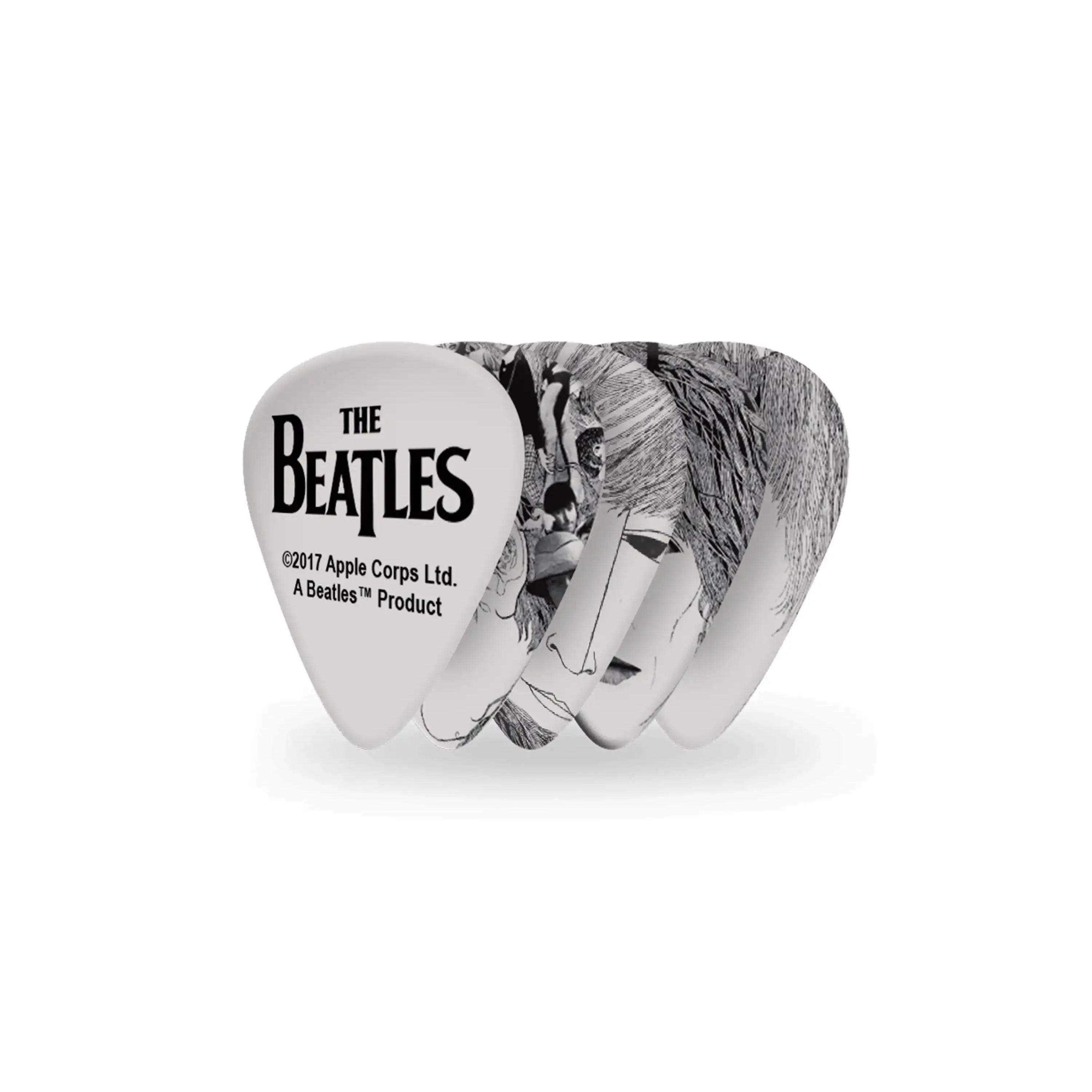 D'Addario Beatles Revolver Picks Light .50mm - 10 Pack - Image 3