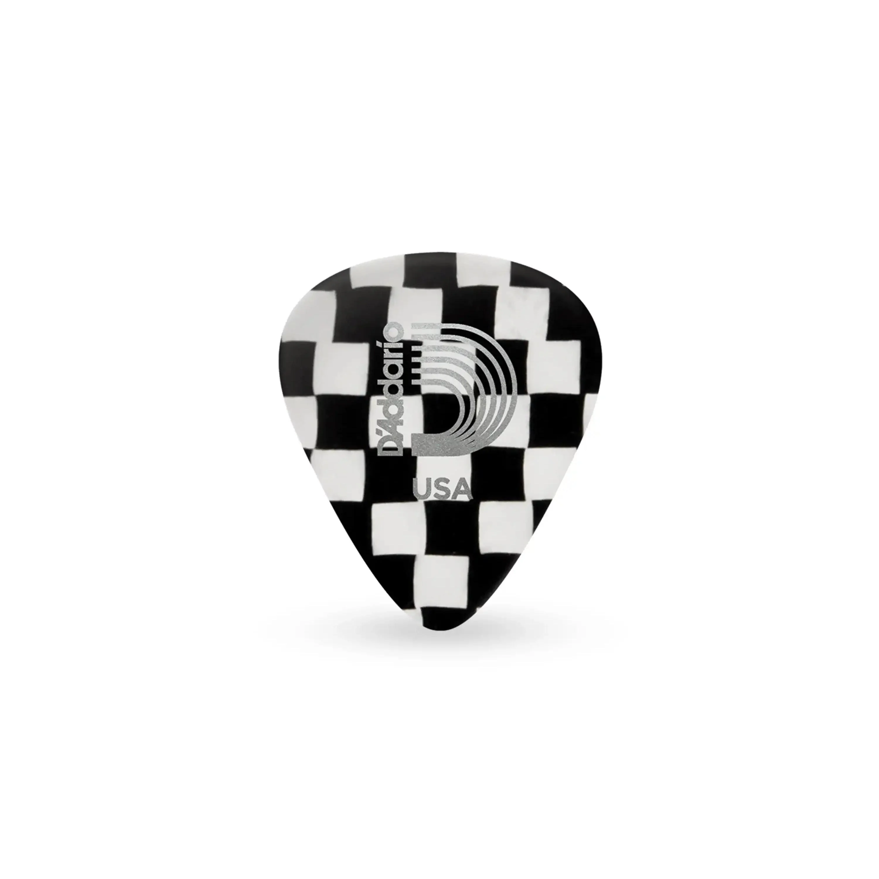 D'Addario Heavy Checkerboard Celluloid 1.0mm Guitar Picks - 10 Pack