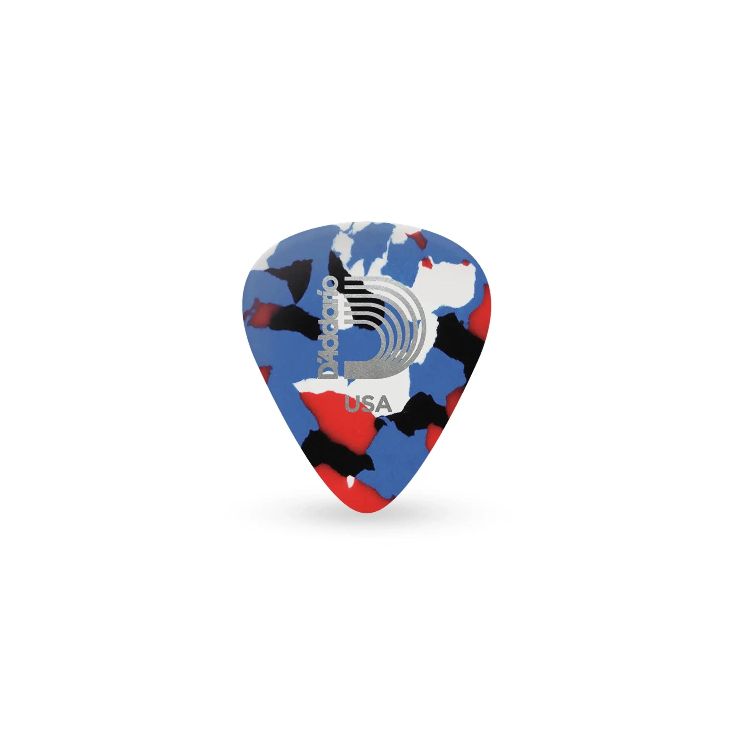 D'Addario Light Multi-Color Celluloid .50mm Guitar Picks - 10 Pack