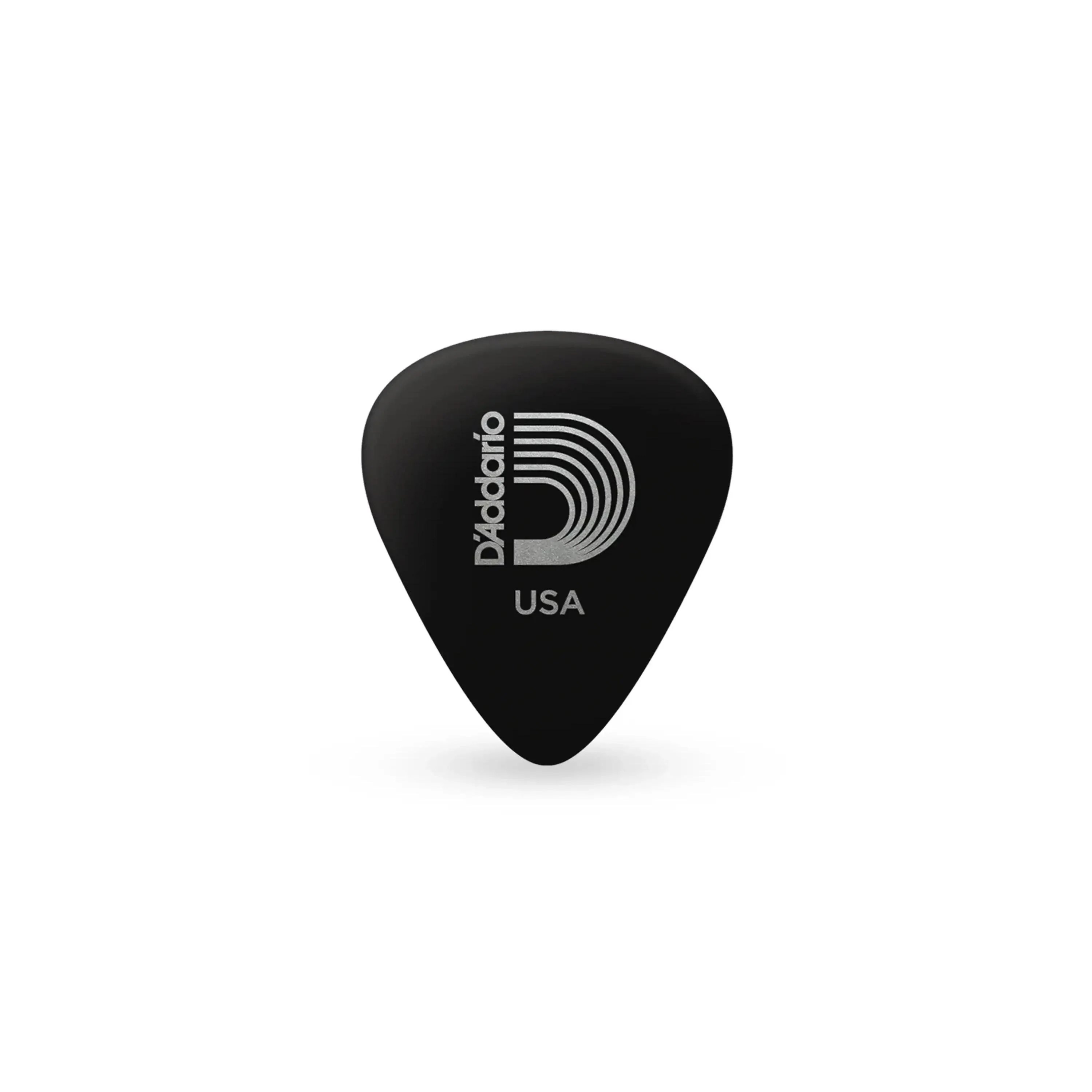 D'Addario Medium Black Celluloid .70mm Guitar Picks - 10 Pack
