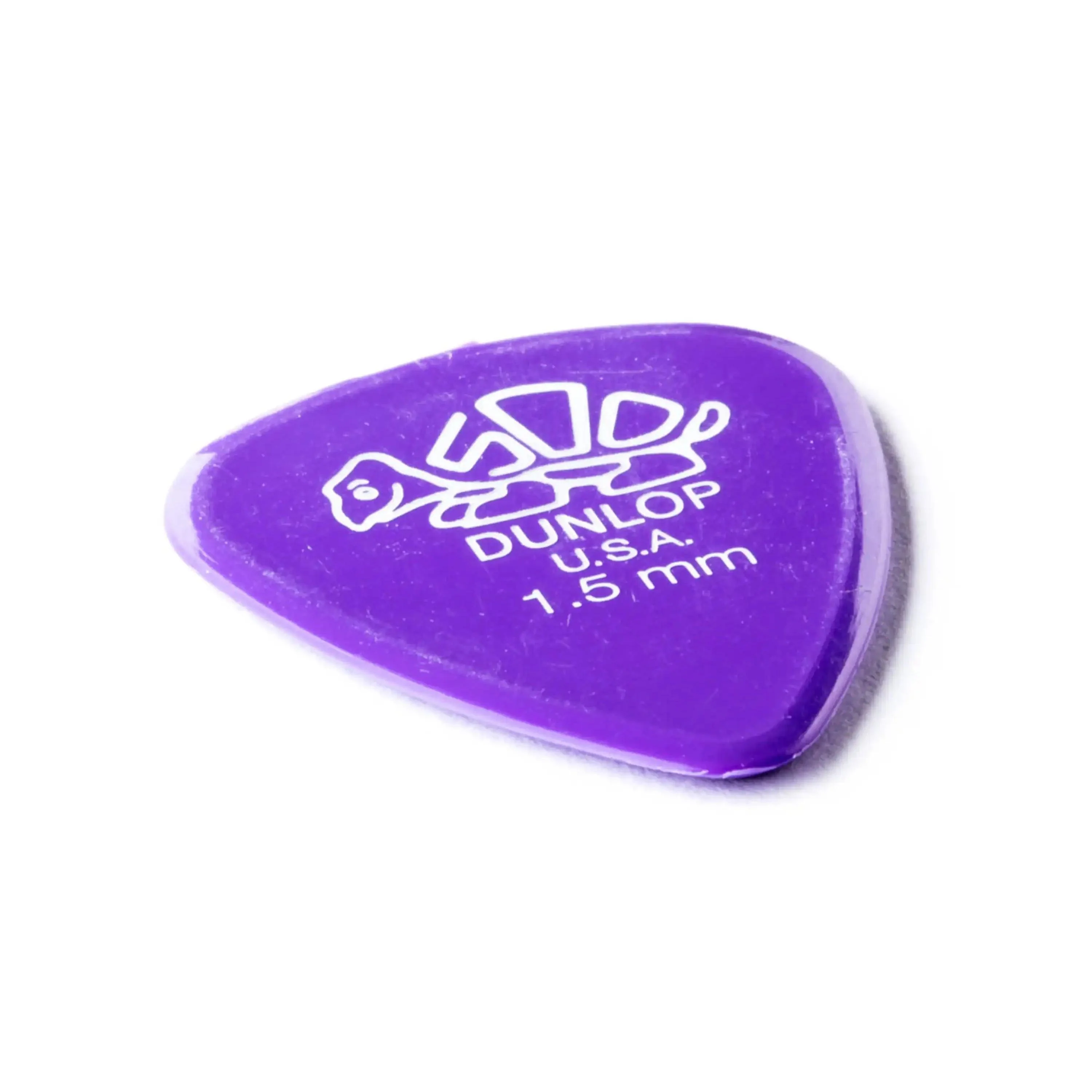 Dunlop Delrin 500 Standard 1.5mm Lavender Guitar & Ukulele Picks 12 Pack - Image 2
