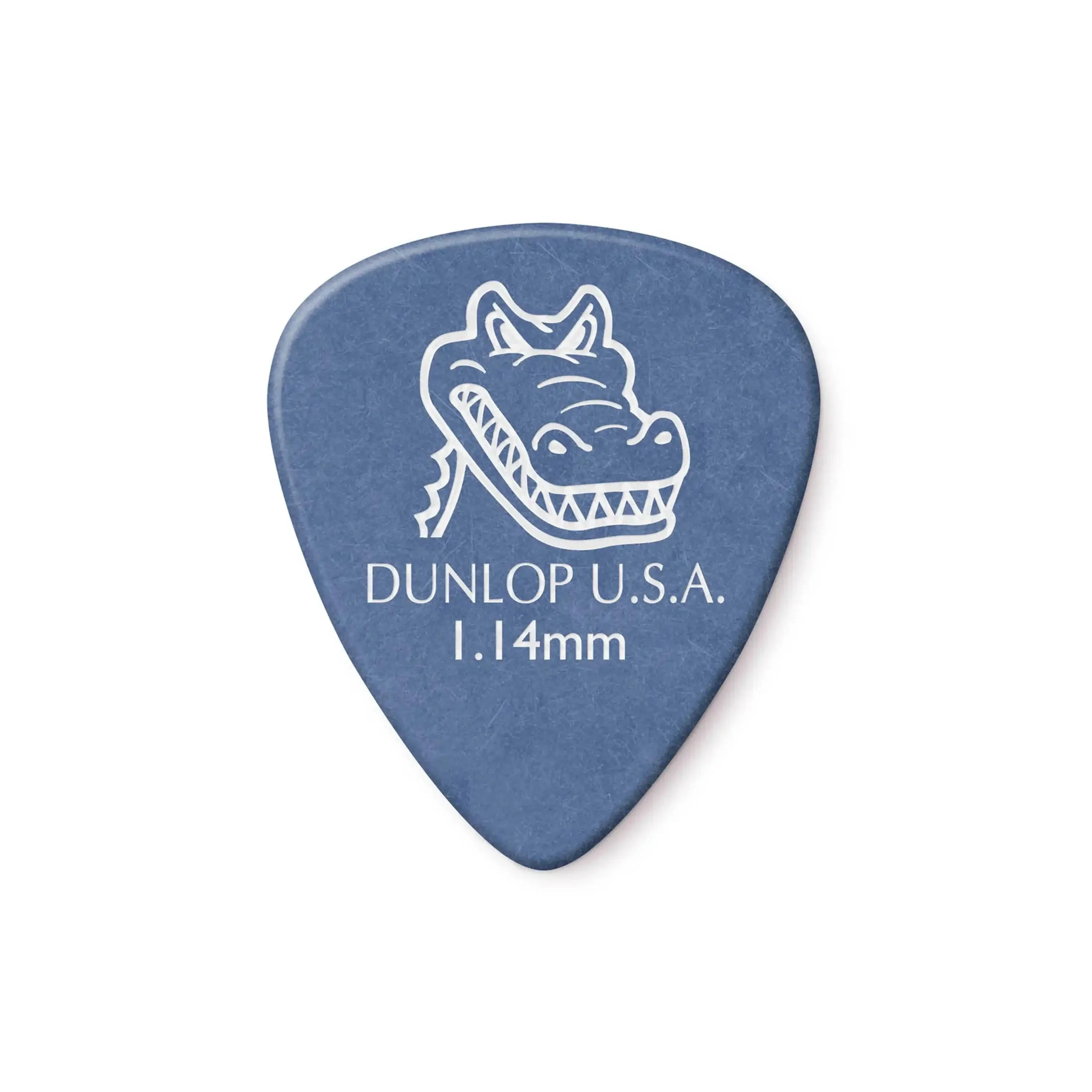 Dunlop Gator Grip Blue 1.14mm Guitar Picks - 12 Pack
