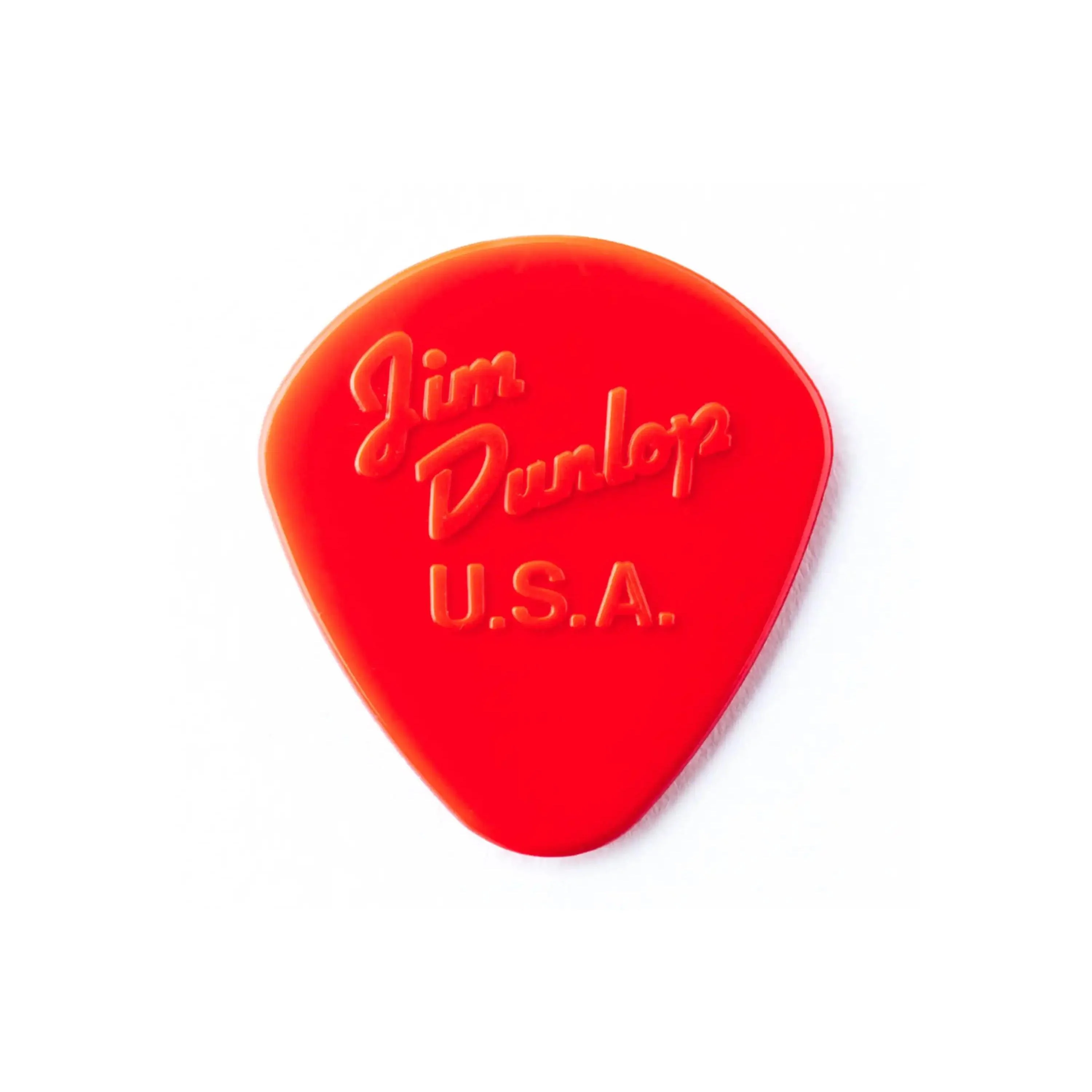 Dunlop Nylon Jazz I Red Guitar & Ukulele Picks 6 Pack - Image 2