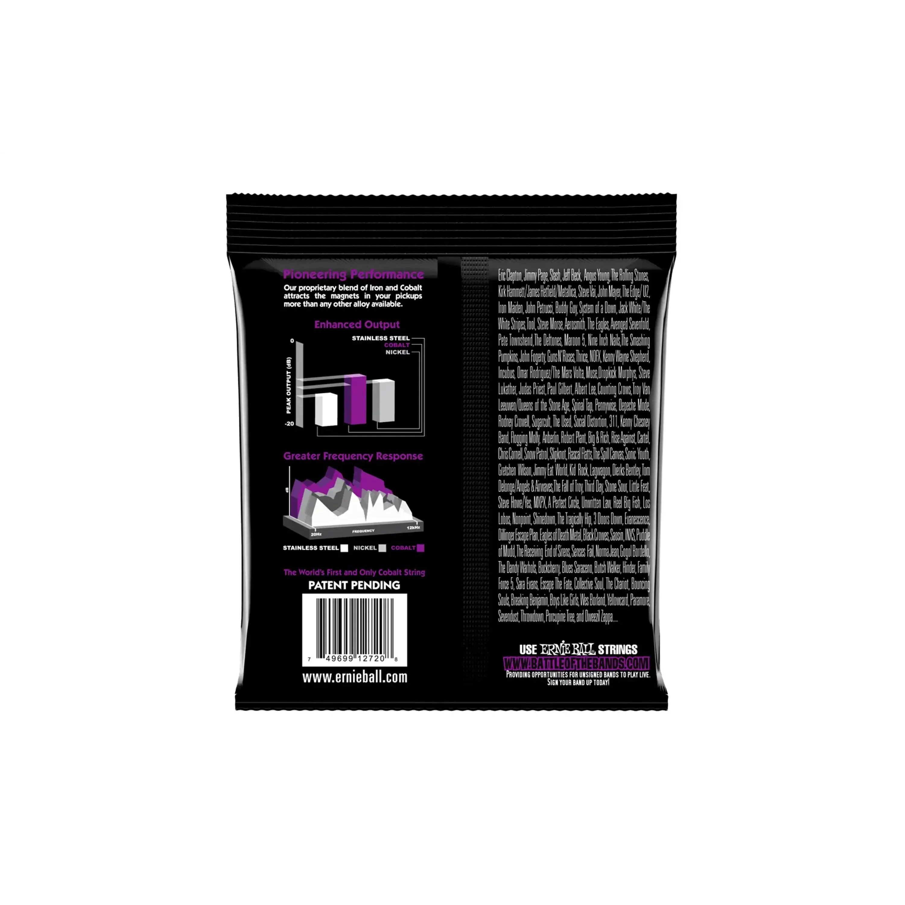 Ernie Ball Power Slinky Cobalt 7-String Electric Guitar Strings - 11-58 - Image 2