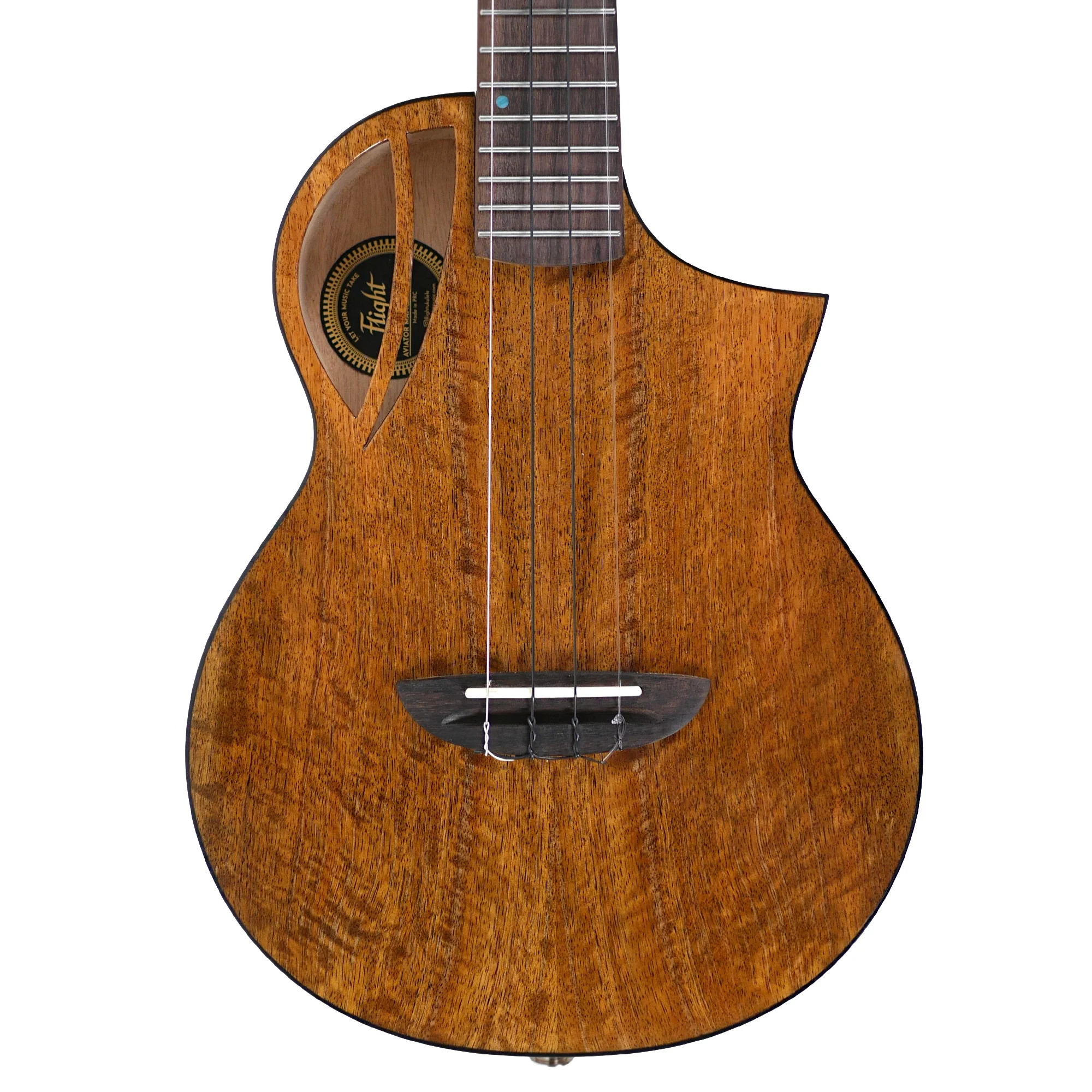 Flight AVIATOR-CE Solid Mango Top Tenor Ukulele w/ Pickup