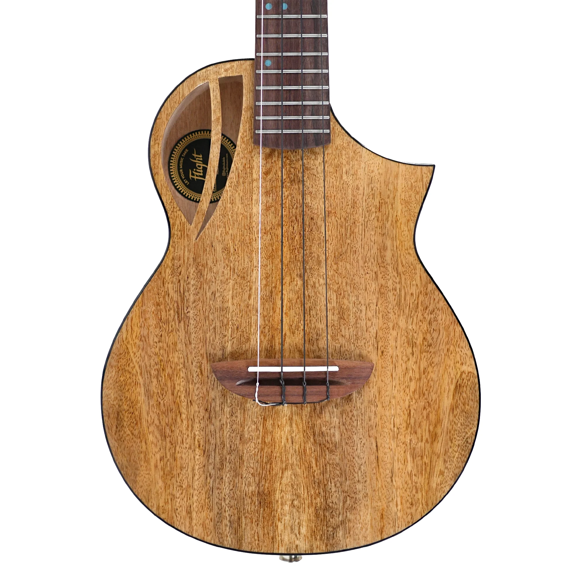 Flight AVIATOR-CE Solid Mango Top Tenor Ukulele w/ Pickup