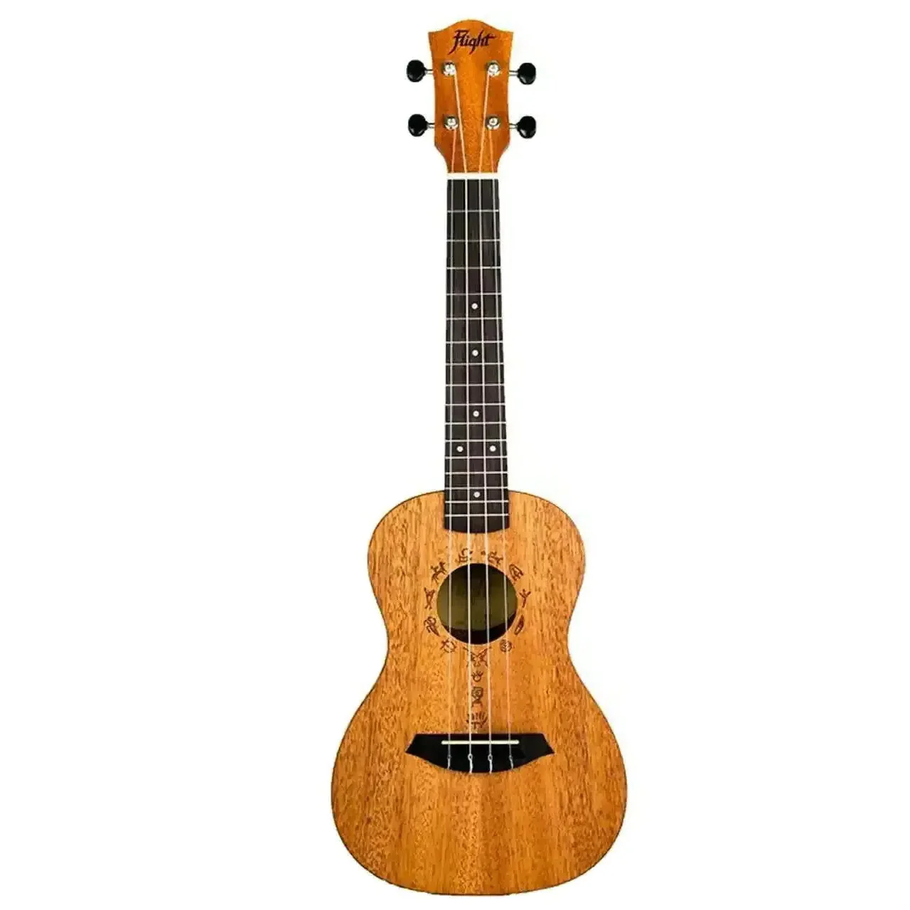 Flight DUC373 Designer Series African Mahogany Concert Ukulele - Image 3