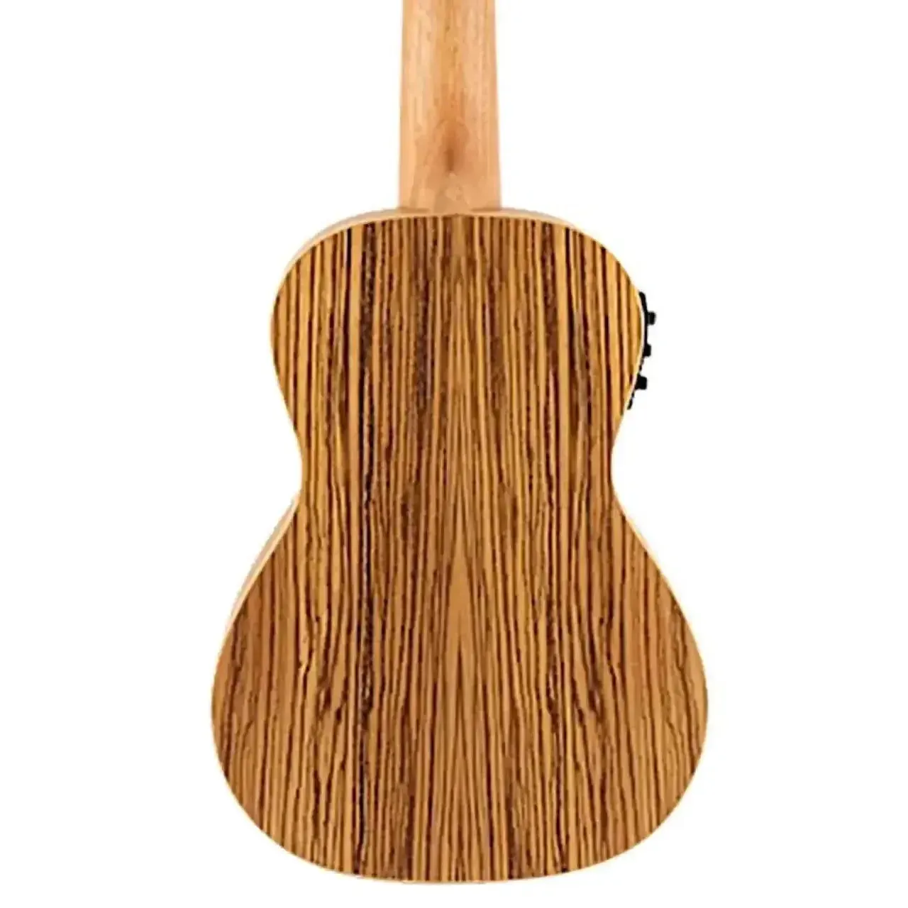 Flight DUC525 EQ SP/ZEB Spruce & Zebrawood Concert Ukulele w/ EQ - Image 2
